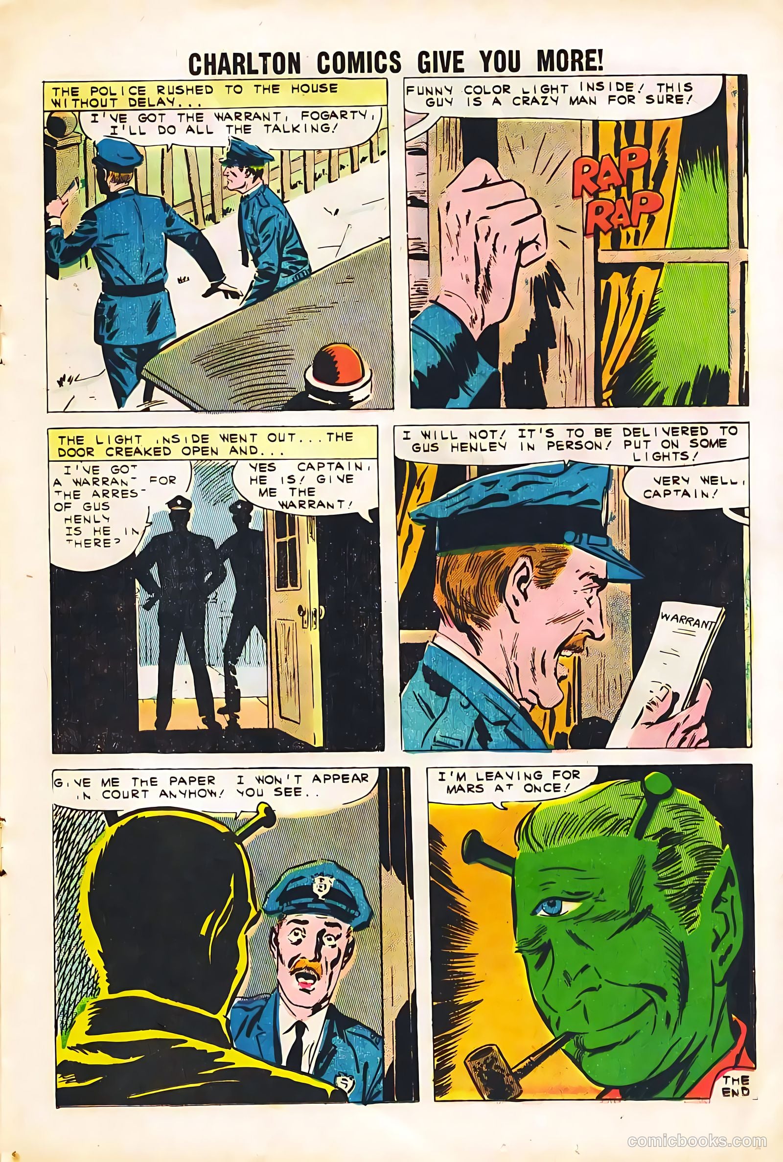 Strange Suspense Stories #56 — page 17 of 36