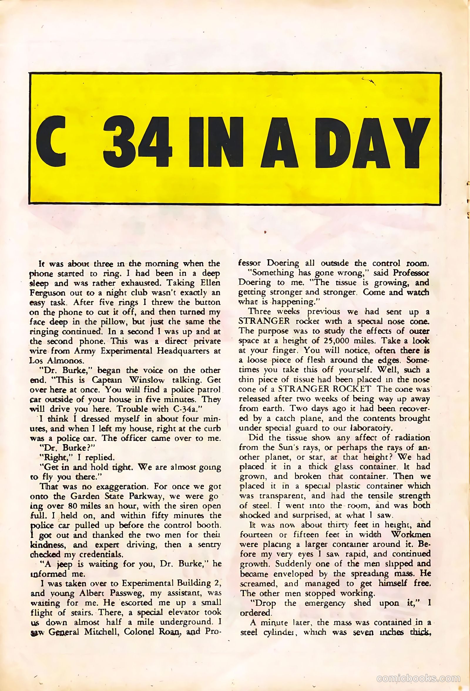 Strange Suspense Stories #56 — page 20 of 36