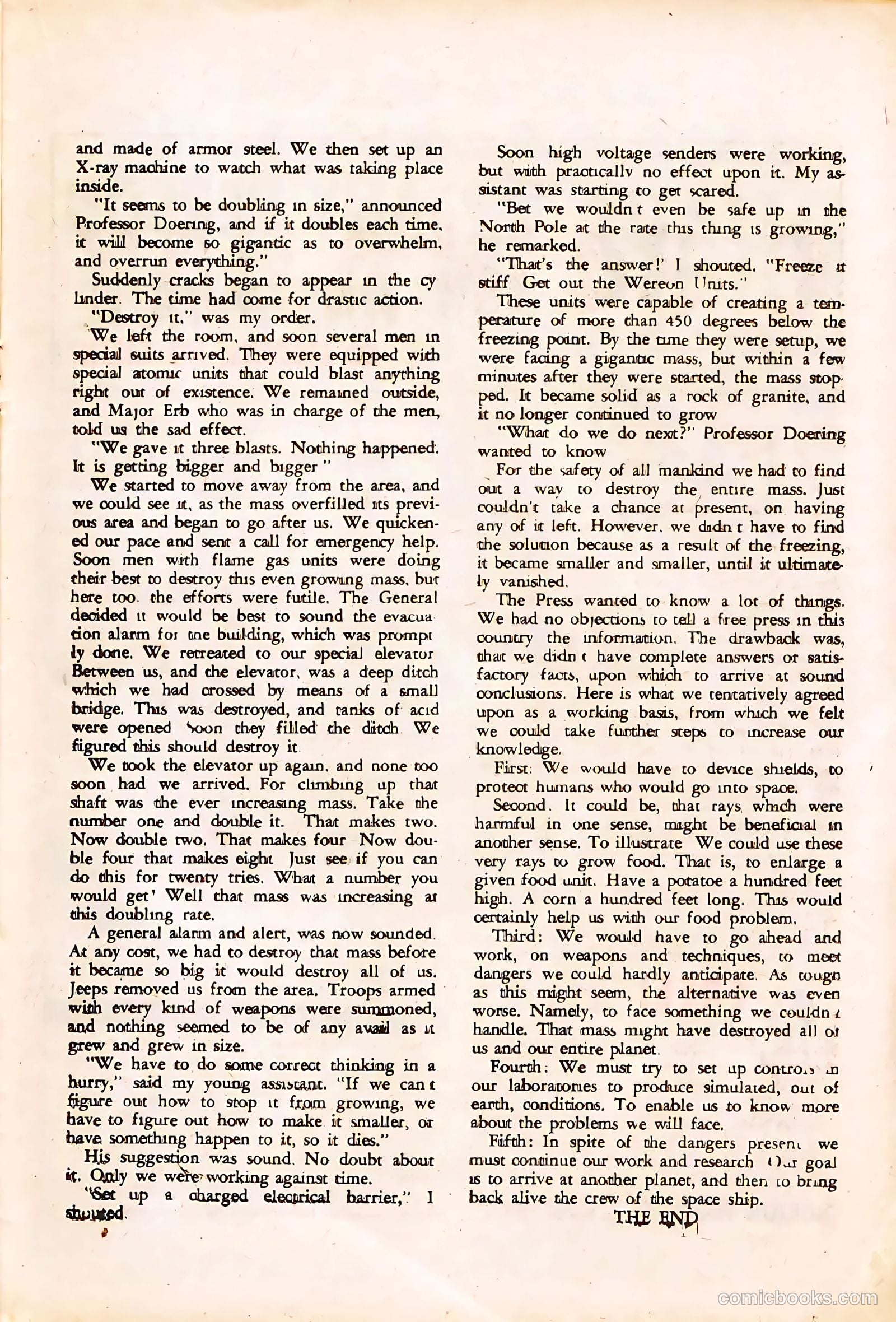 Strange Suspense Stories #56 — page 21 of 36