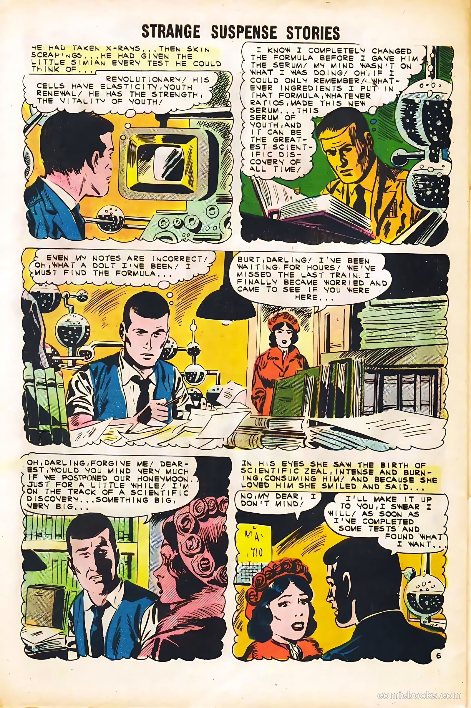 Strange Suspense Stories #56 — page 28 of 36