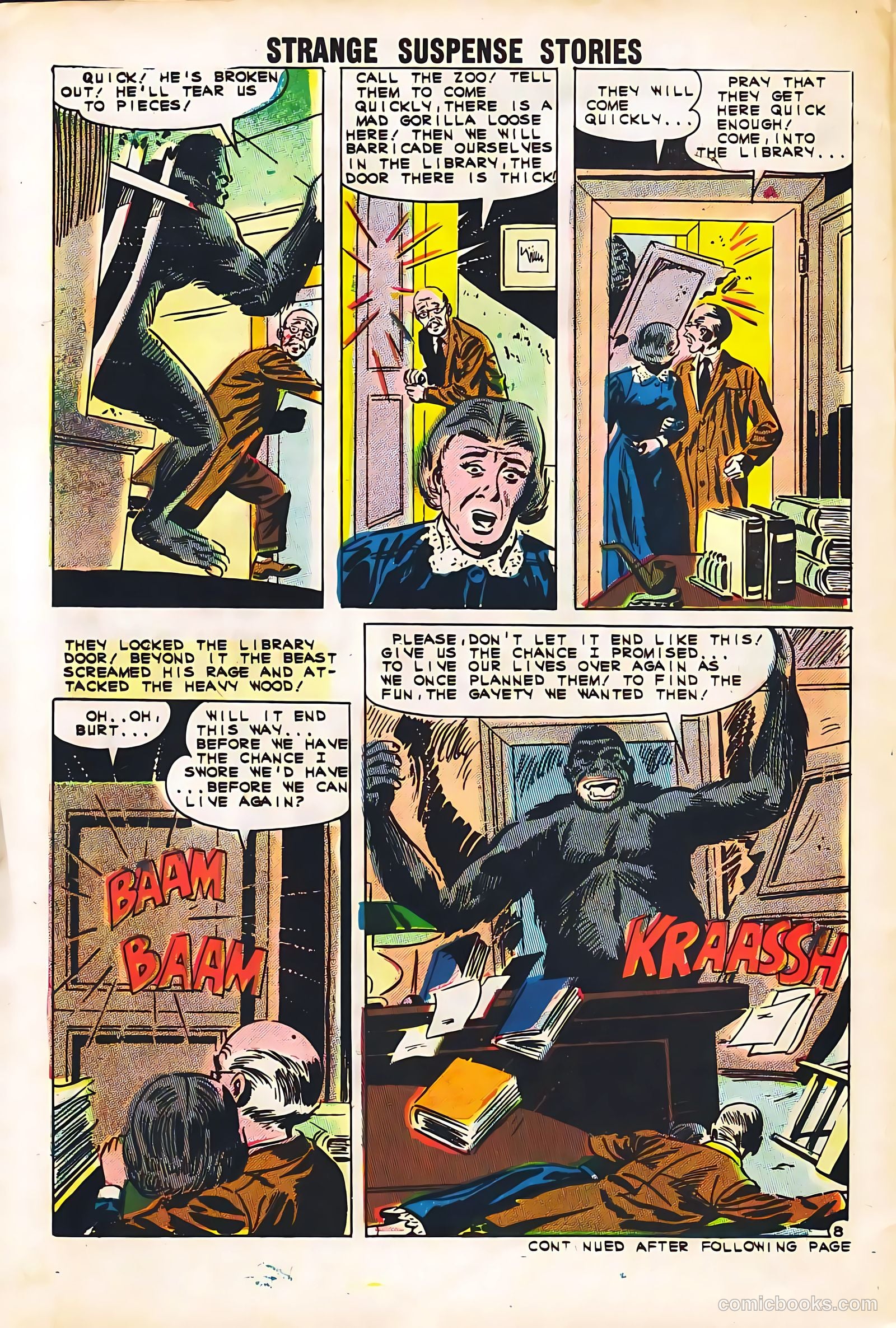 Strange Suspense Stories #56 — page 30 of 36