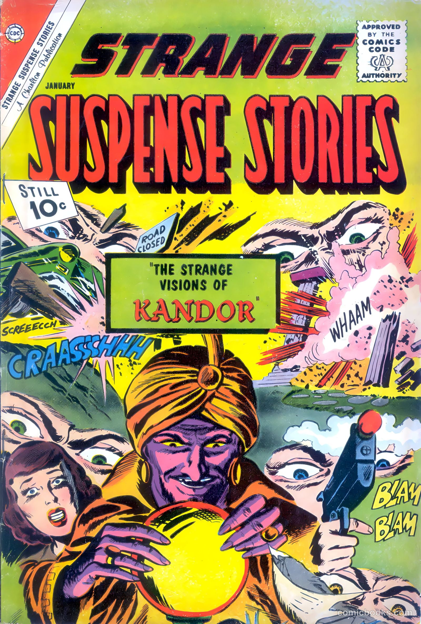 Strange Suspense Stories #57 — page 1 of 37