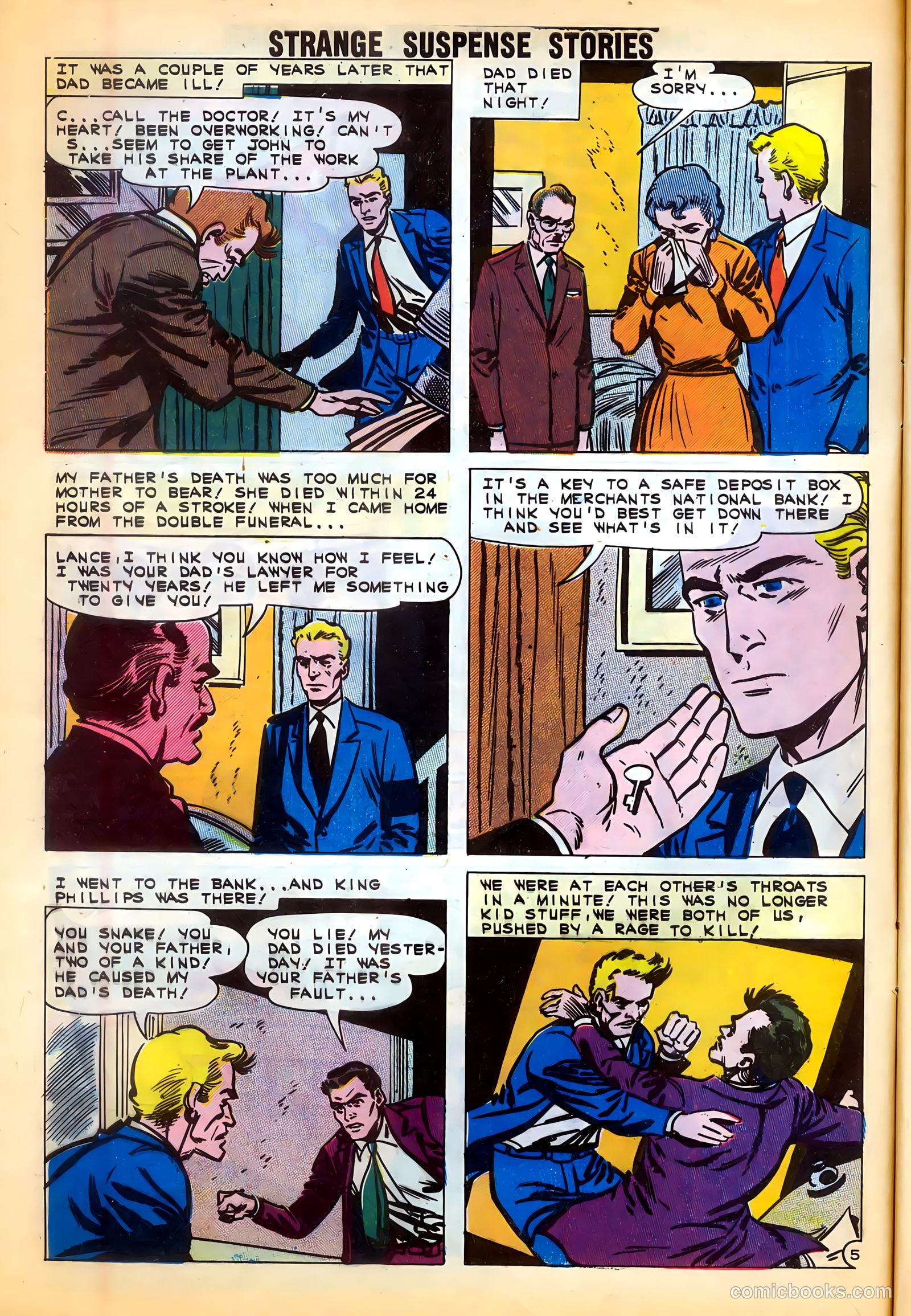 Strange Suspense Stories #57 — page 8 of 37