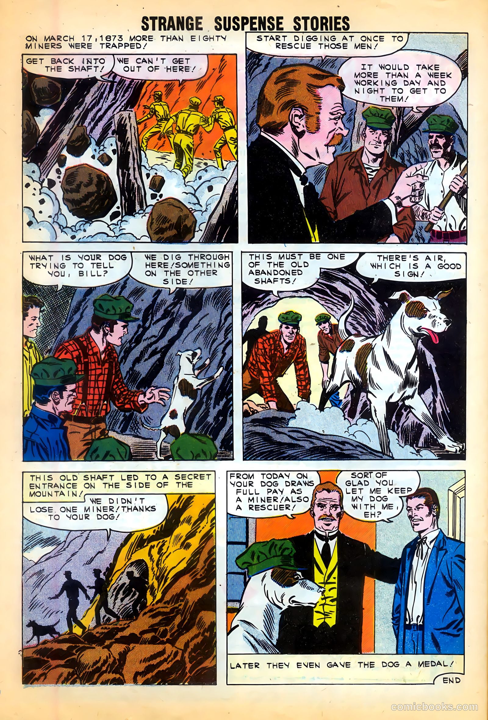 Strange Suspense Stories #57 — page 16 of 37
