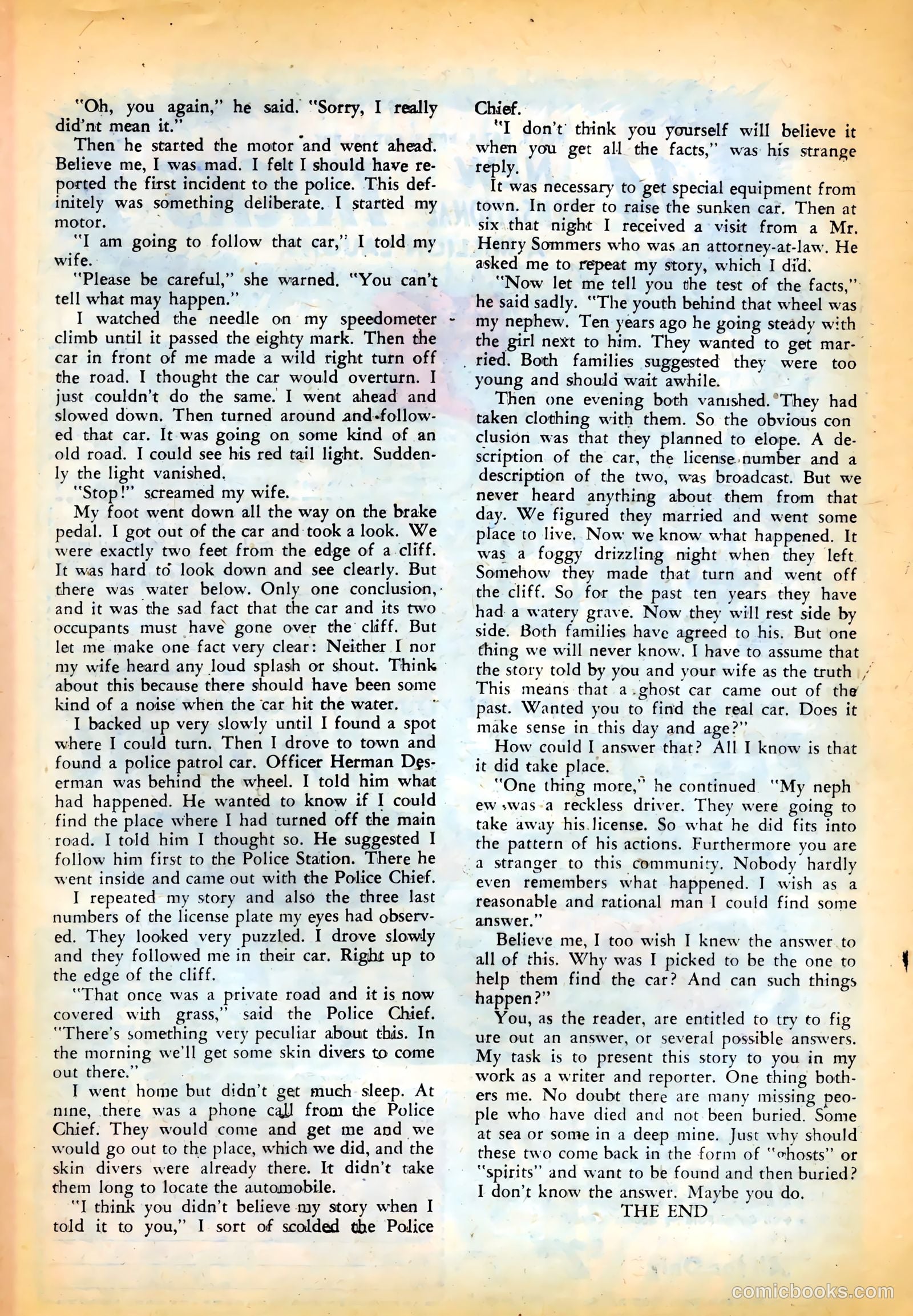 Strange Suspense Stories #57 — page 21 of 37