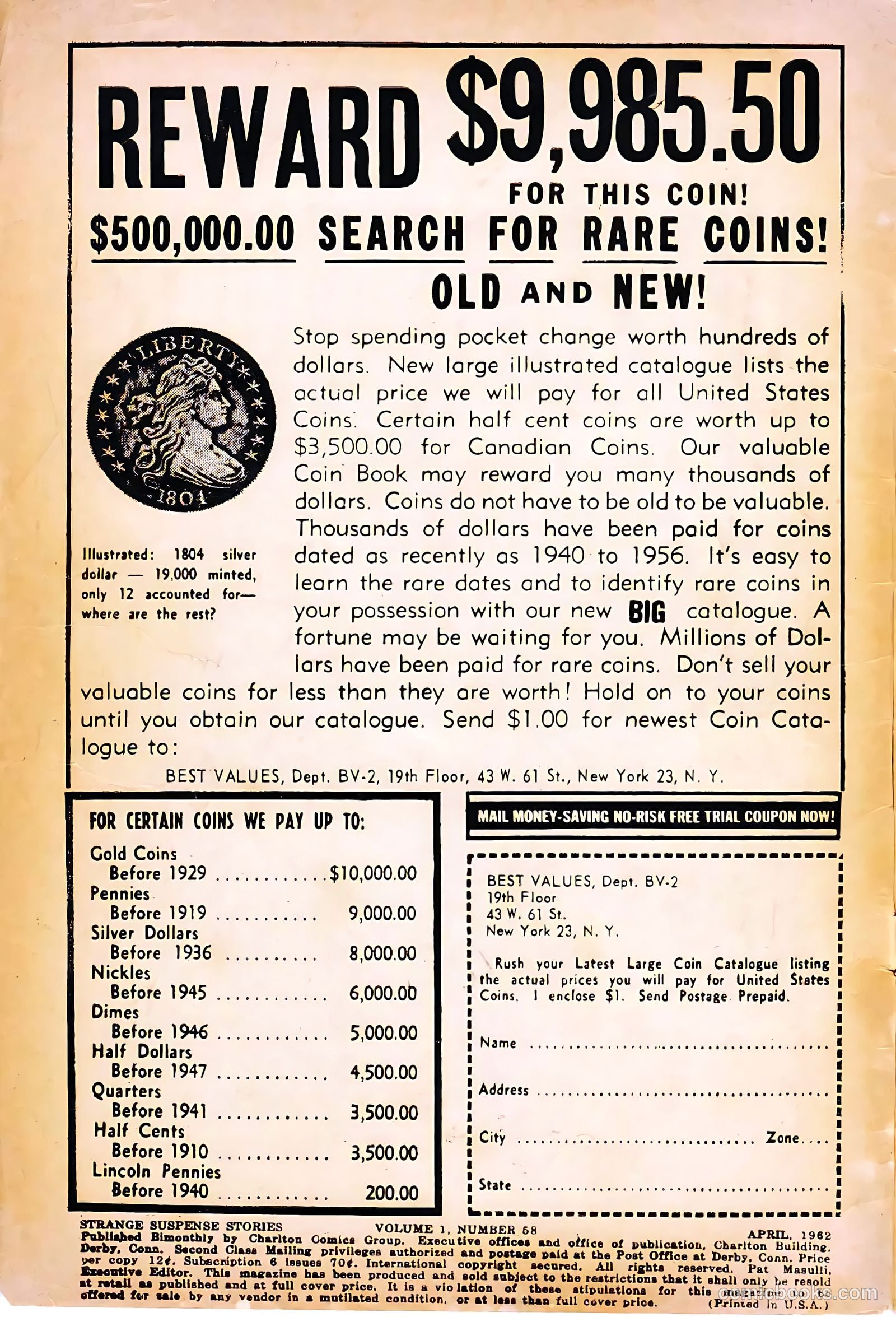 Strange Suspense Stories #58 — page 2 of 36