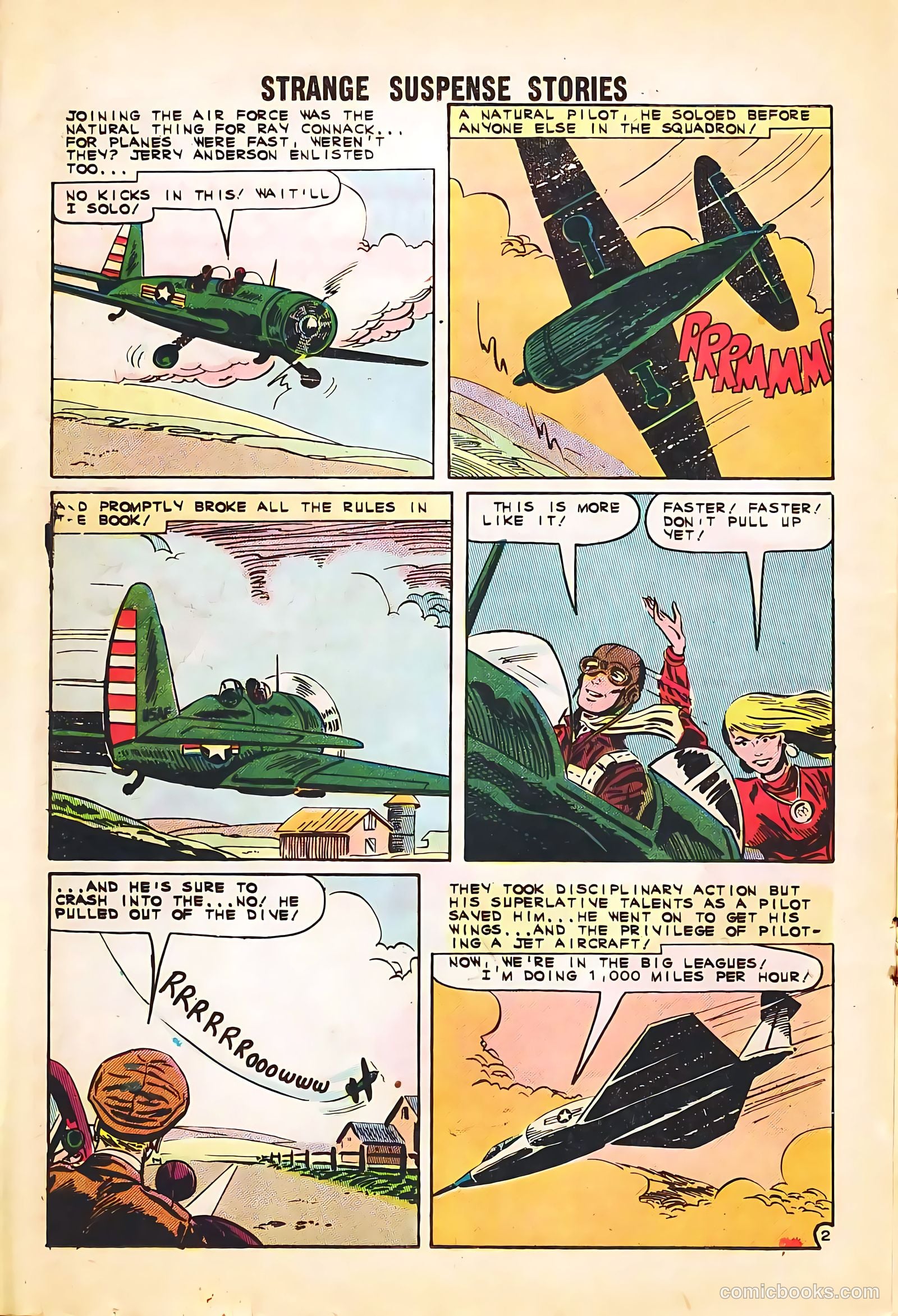 Strange Suspense Stories #58 — page 16 of 36