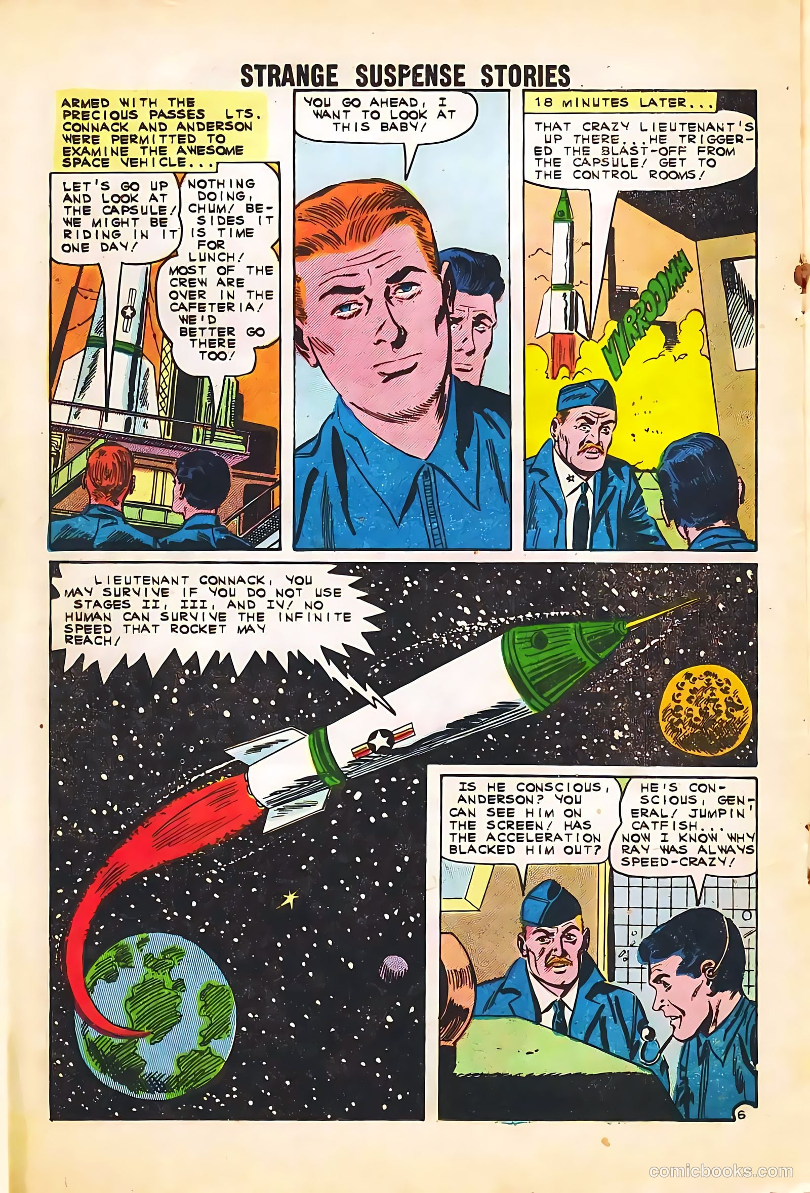 Strange Suspense Stories #58 — page 20 of 36