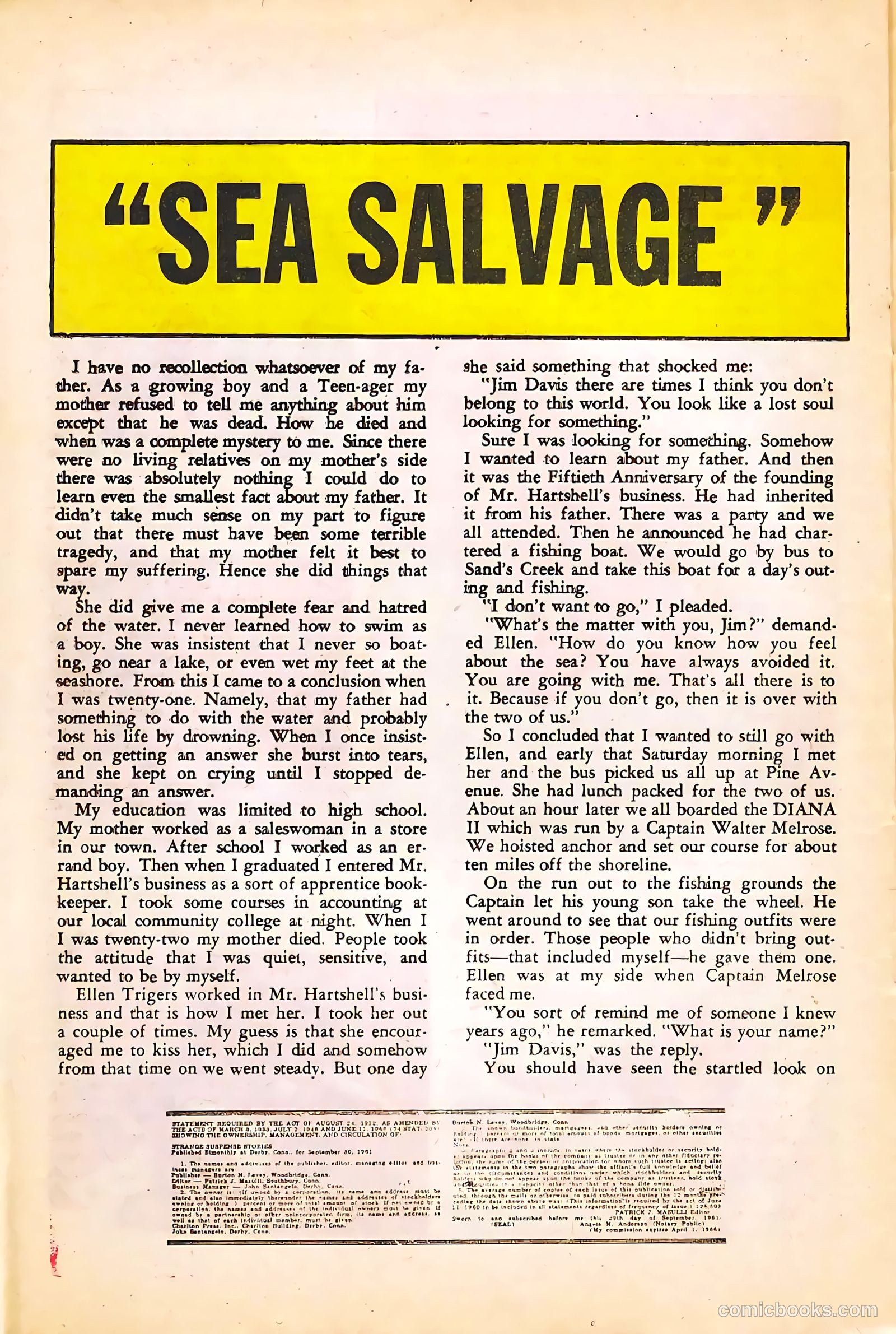 Strange Suspense Stories #58 — page 24 of 36