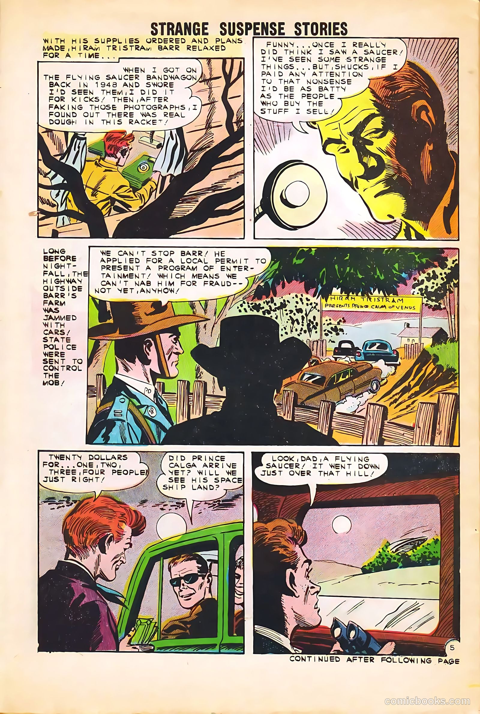 Strange Suspense Stories #58 — page 30 of 36