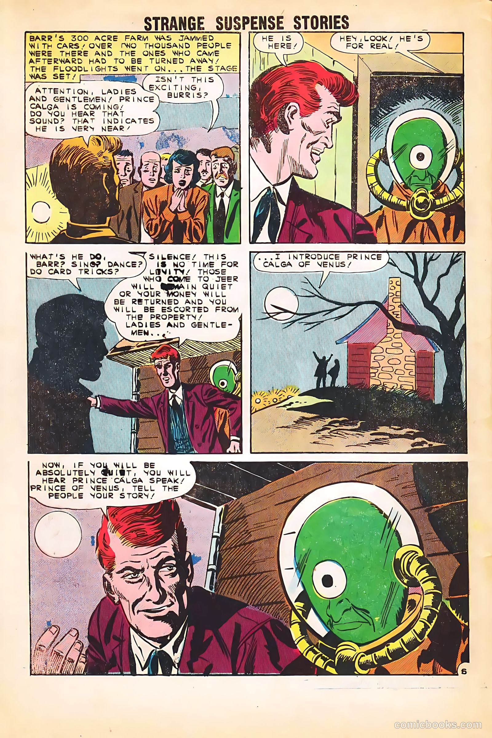 Strange Suspense Stories #58 — page 32 of 36
