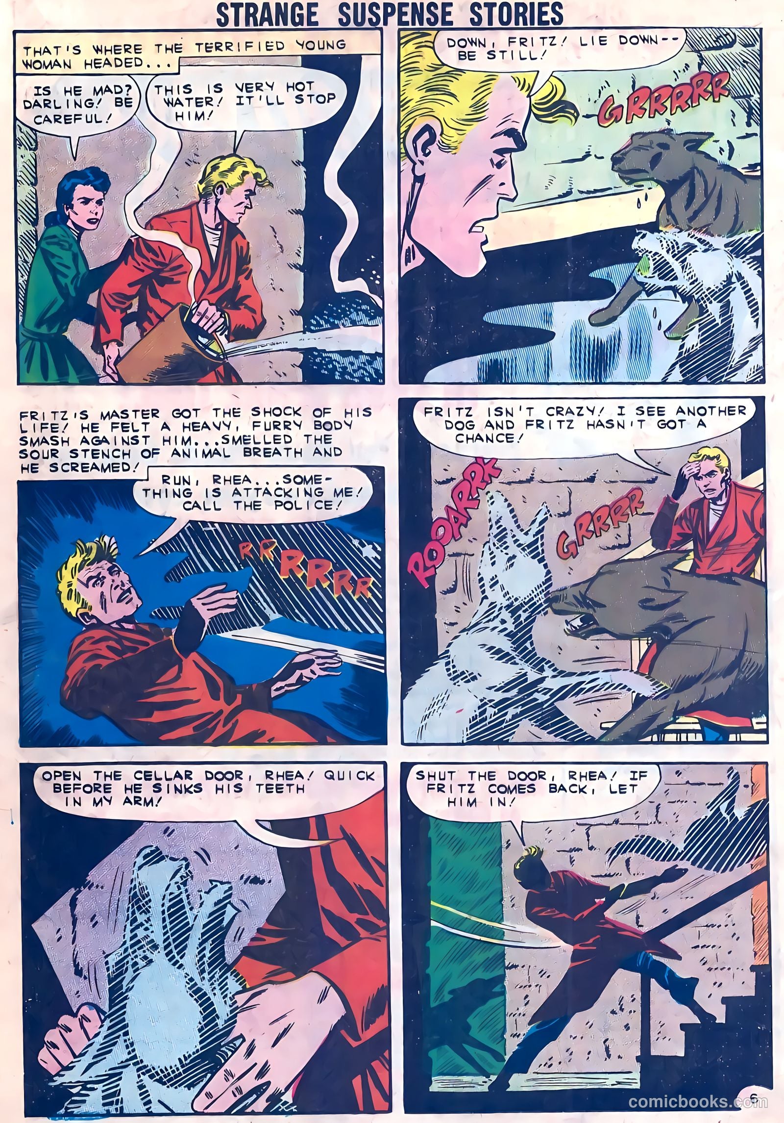 Strange Suspense Stories #59 — page 16 of 36