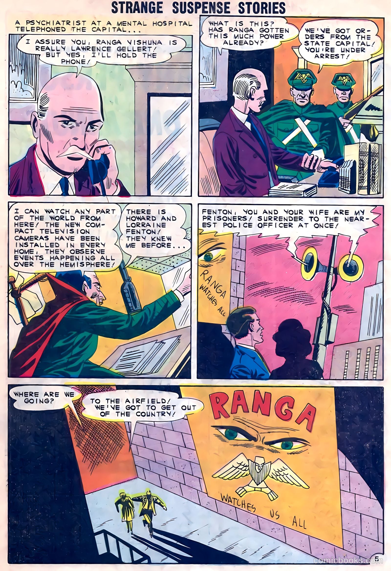 Strange Suspense Stories #59 — page 32 of 36