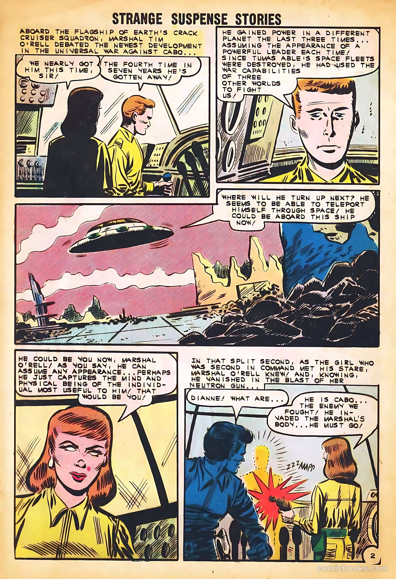 Strange Suspense Stories #60 — page 4 of 36