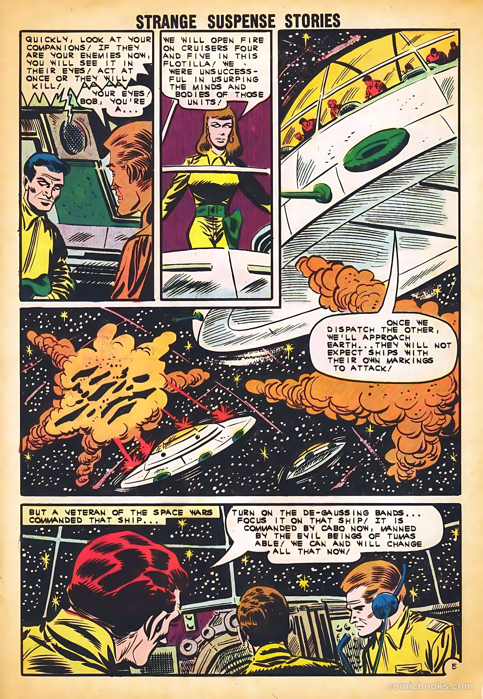 Strange Suspense Stories #60 — page 8 of 36