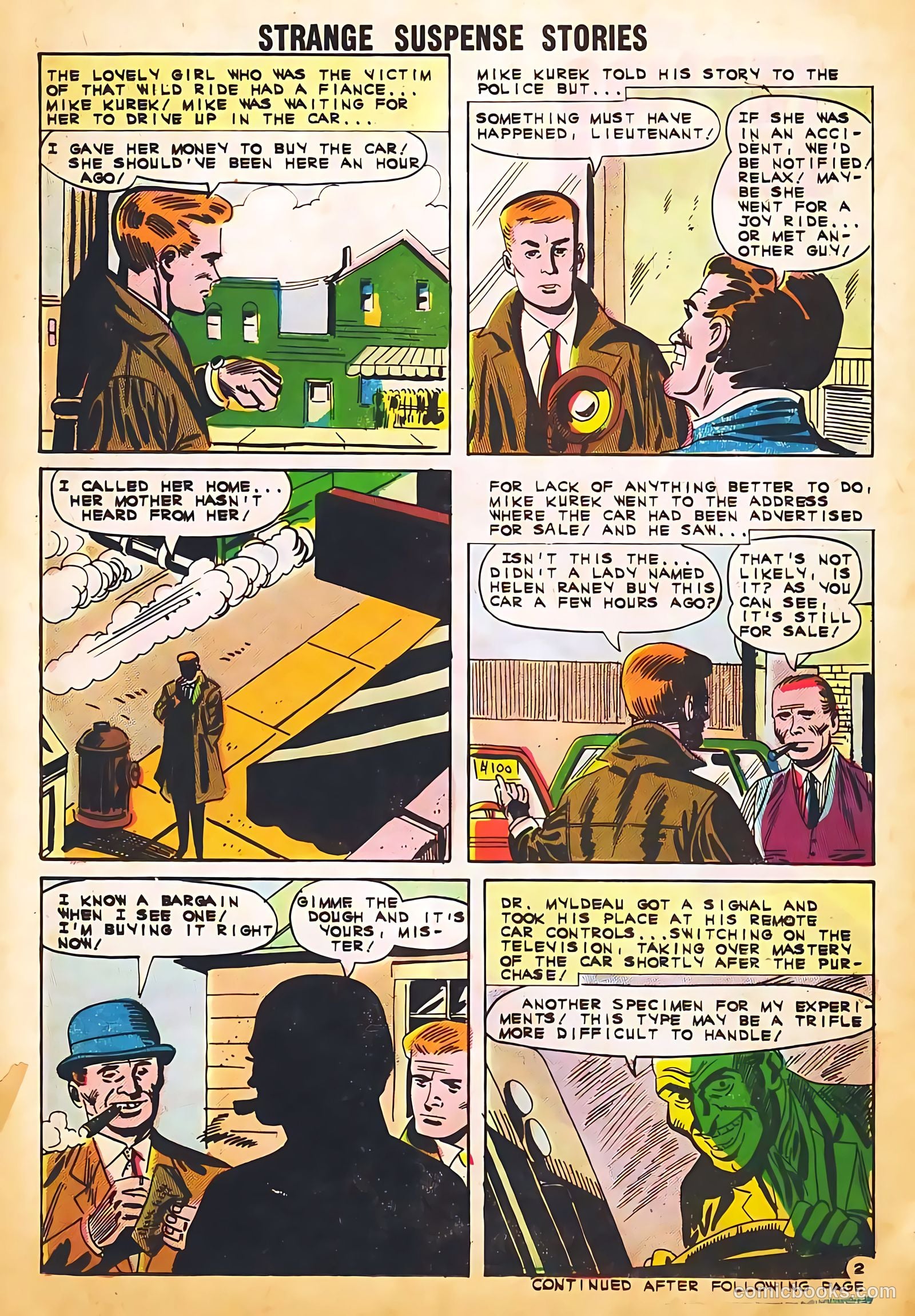 Strange Suspense Stories #60 — page 14 of 36