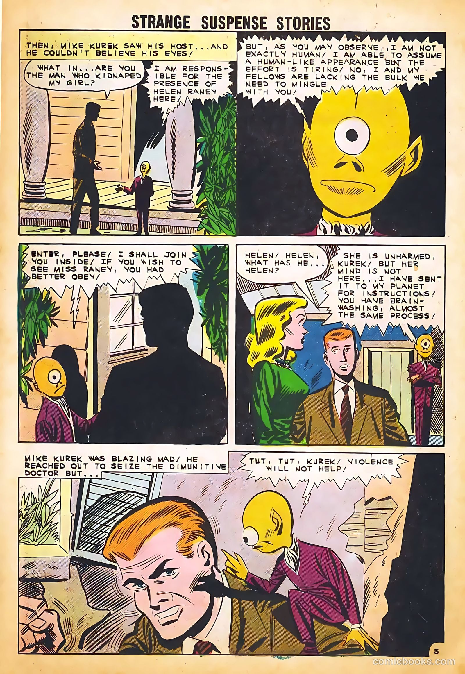 Strange Suspense Stories #60 — page 18 of 36