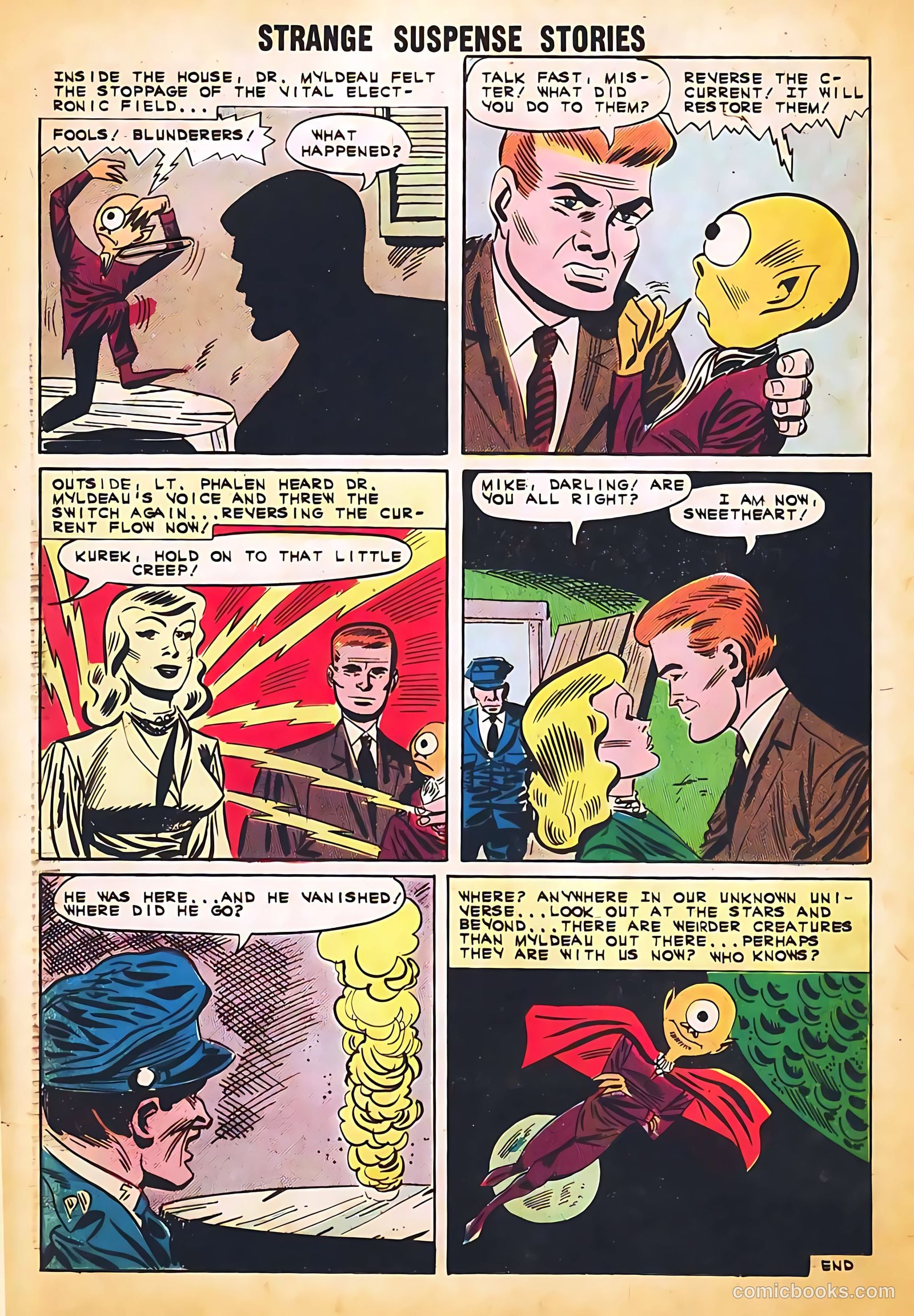 Strange Suspense Stories #60 — page 20 of 36