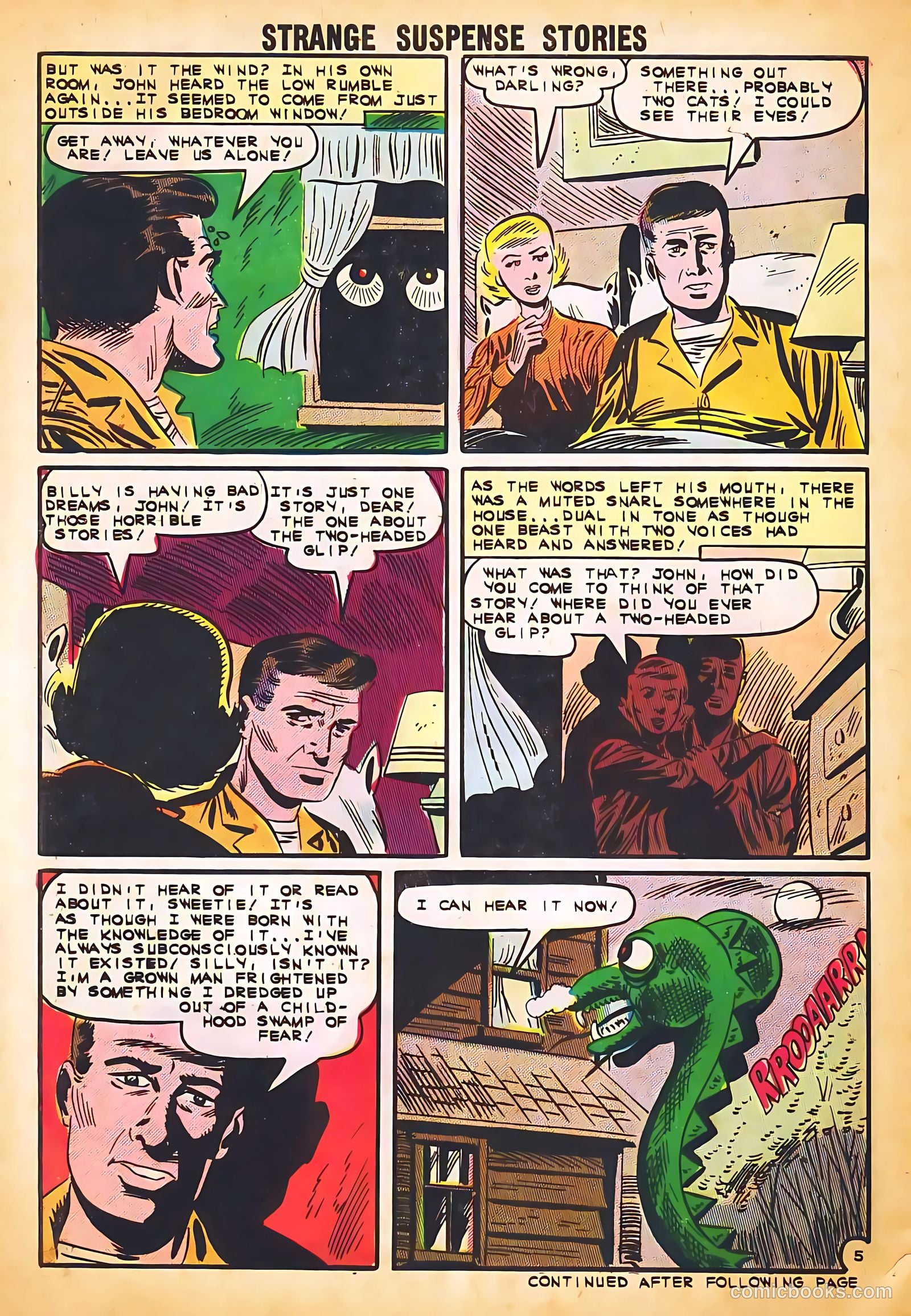 Strange Suspense Stories #60 — page 30 of 36