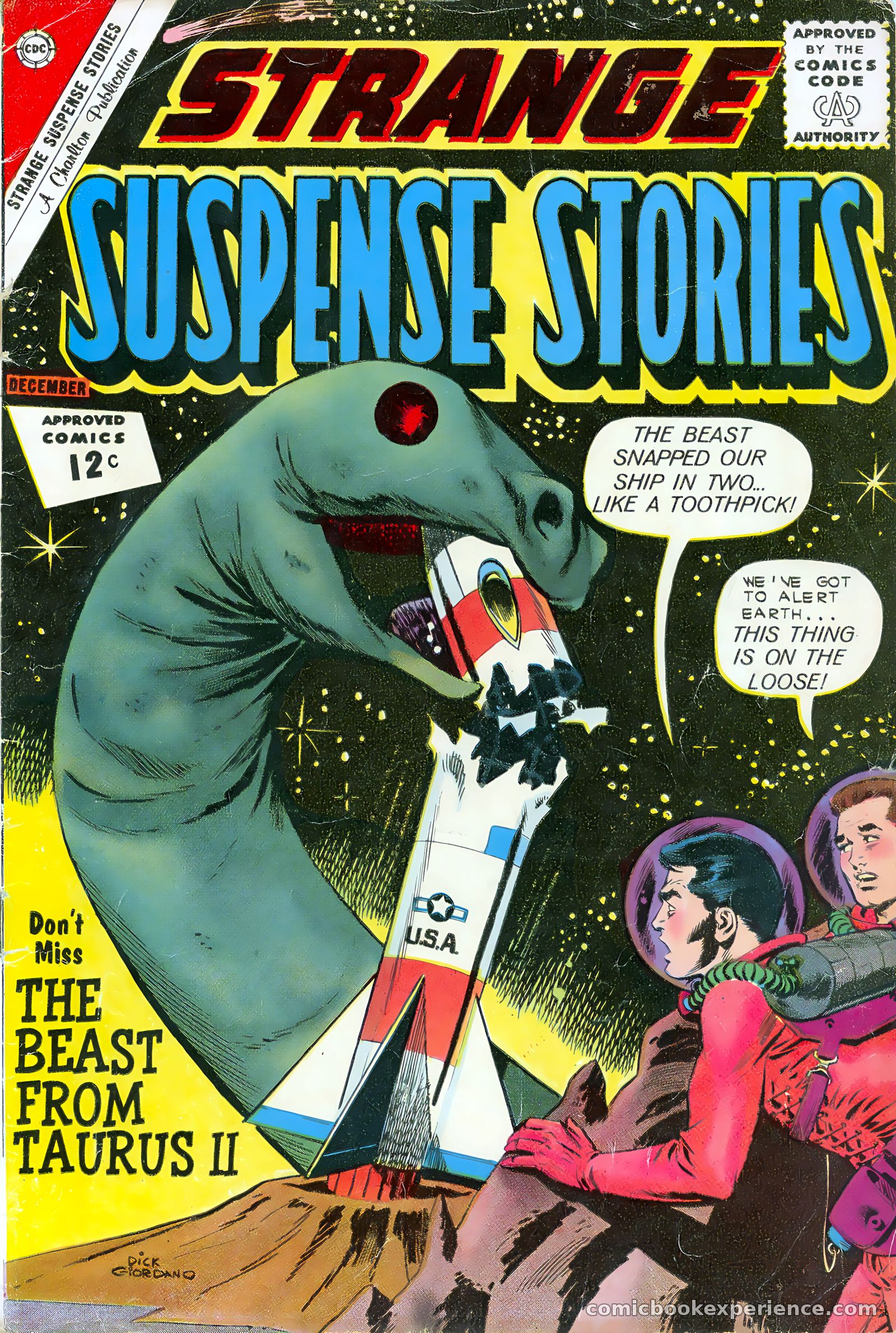 Strange Suspense Stories #62 — page 1 of 36