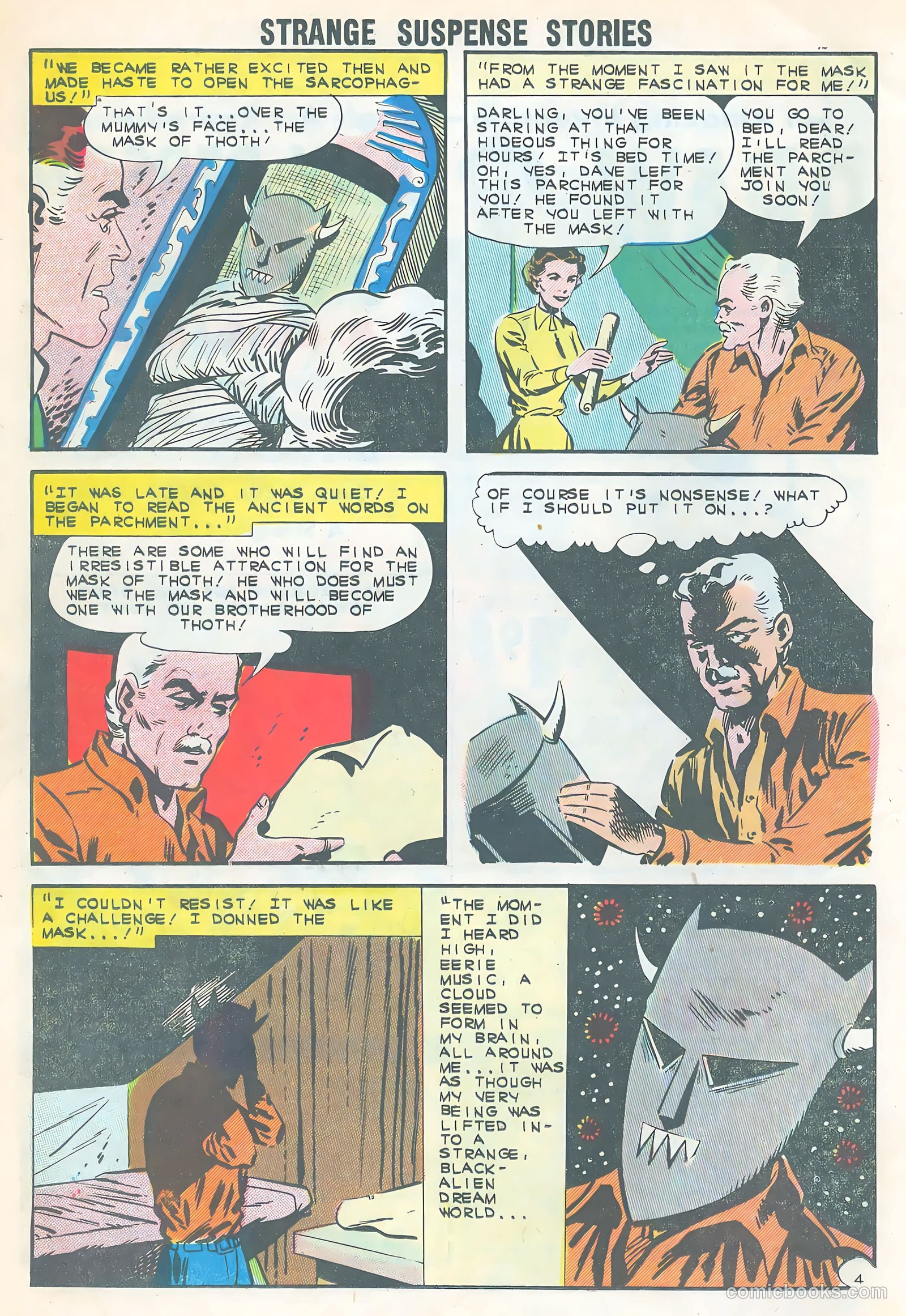 Strange Suspense Stories #62 — page 16 of 36