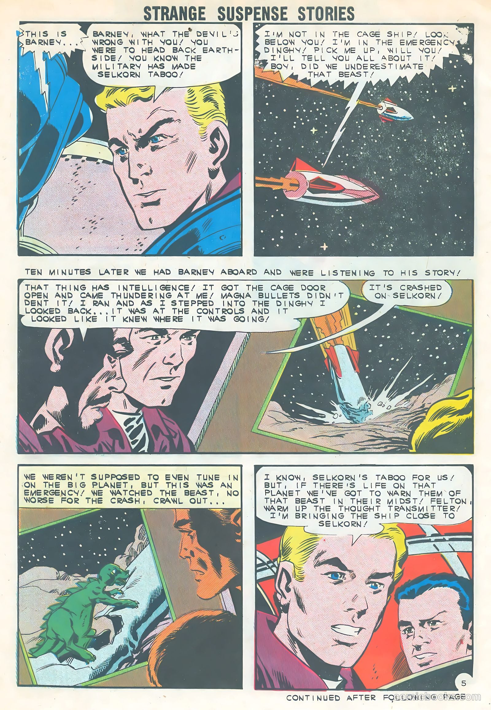 Strange Suspense Stories #62 — page 30 of 36