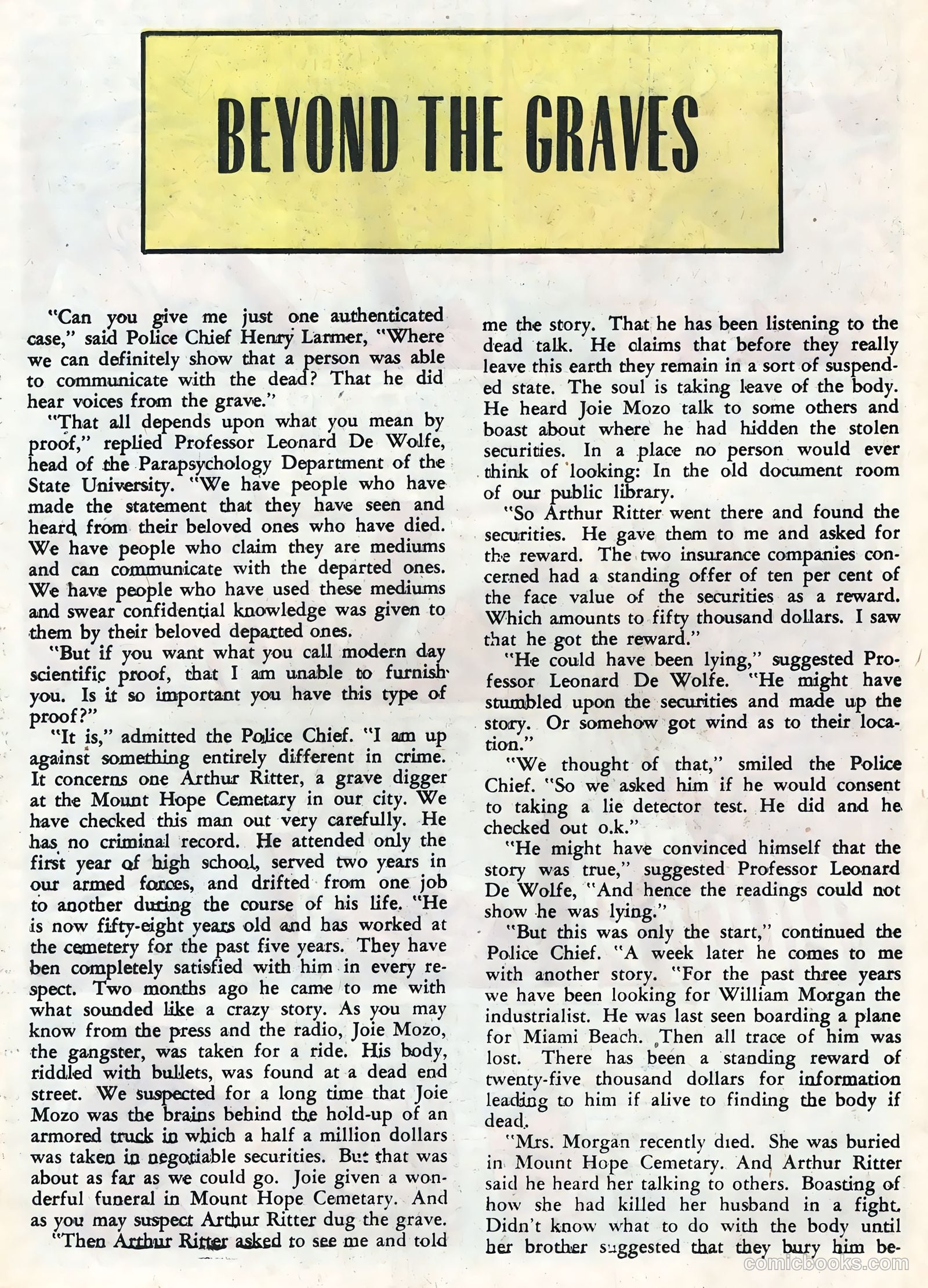 Strange Suspense Stories #63 — page 20 of 36