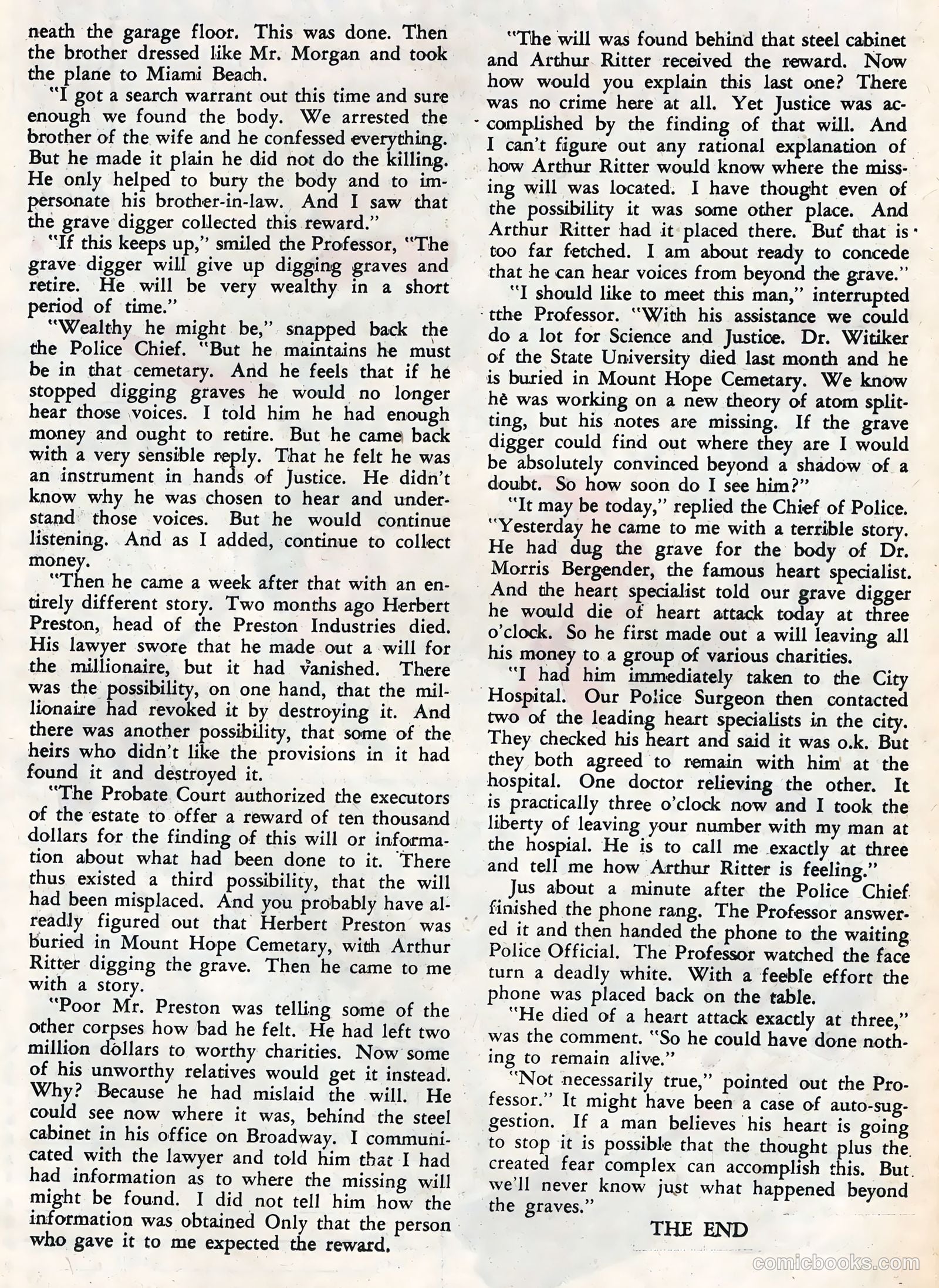 Strange Suspense Stories #63 — page 21 of 36