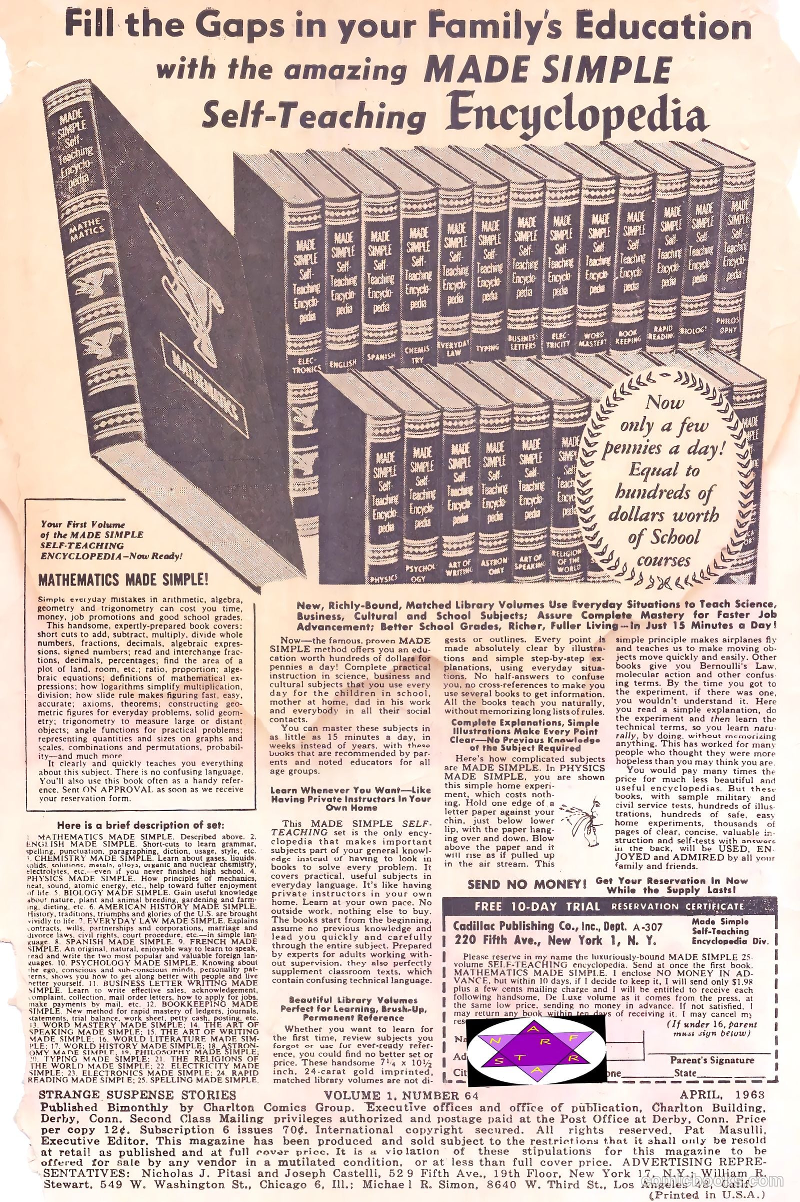 Strange Suspense Stories #64 — page 2 of 36