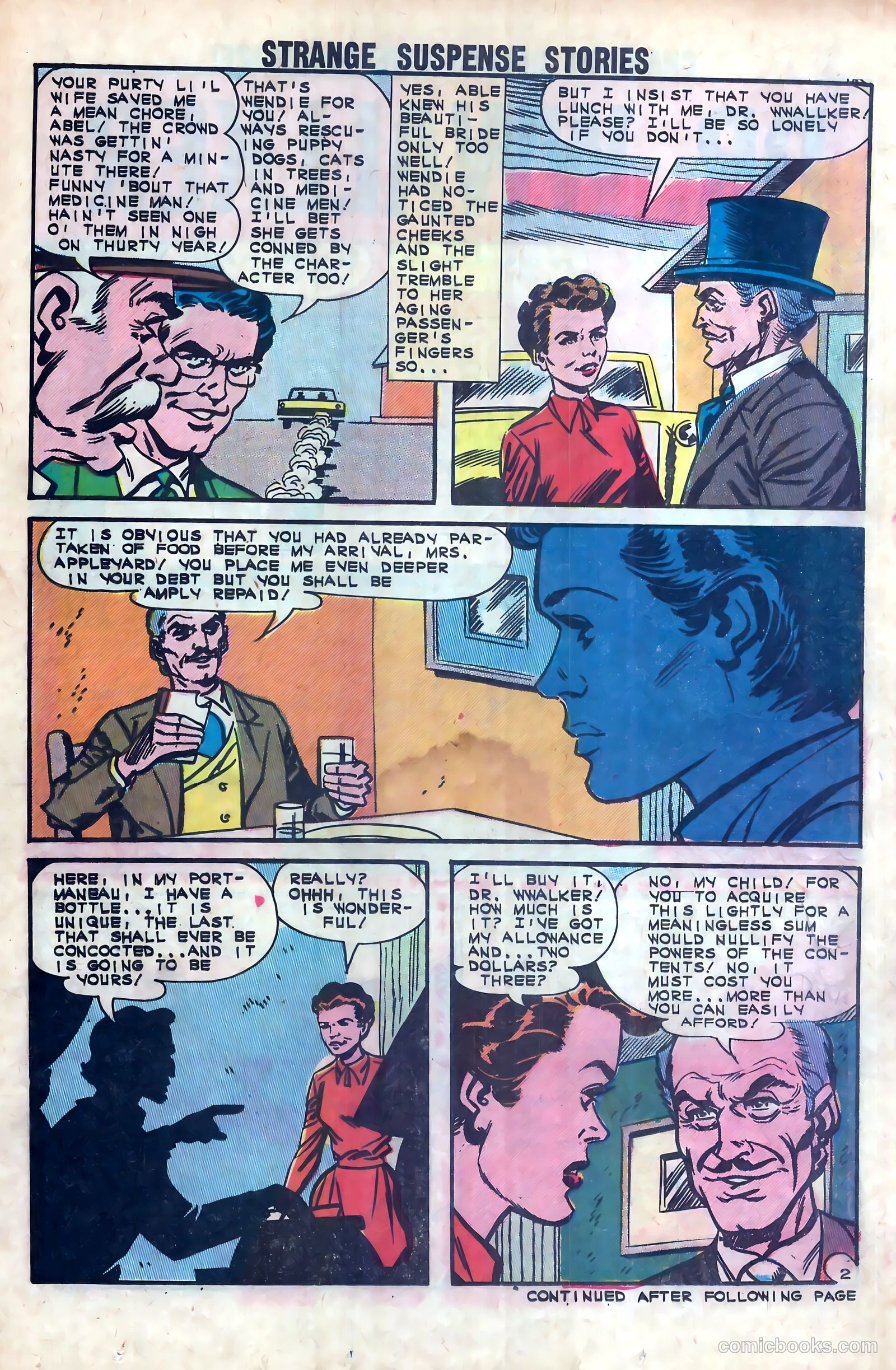 Strange Suspense Stories #64 — page 14 of 36