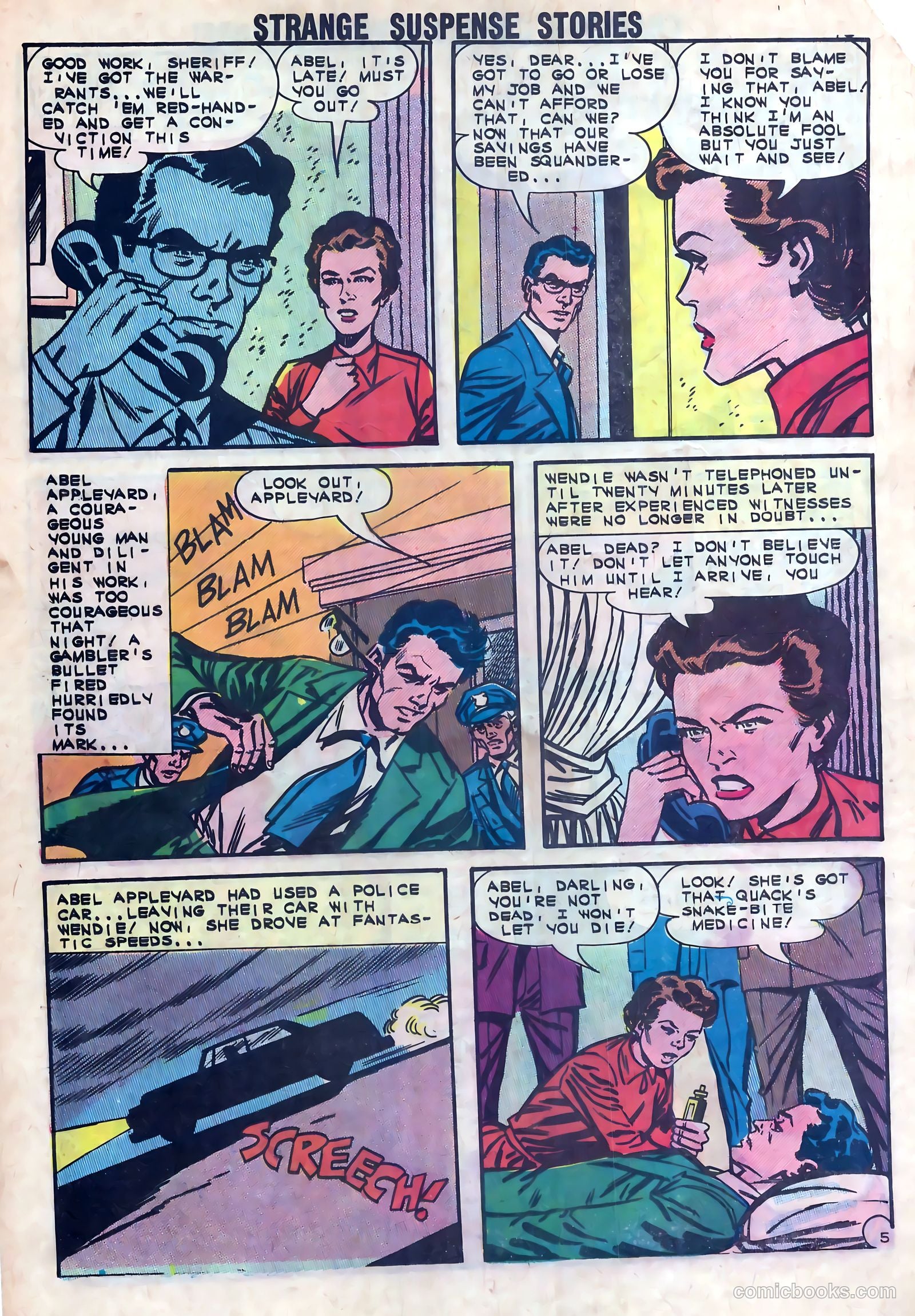 Strange Suspense Stories #64 — page 18 of 36