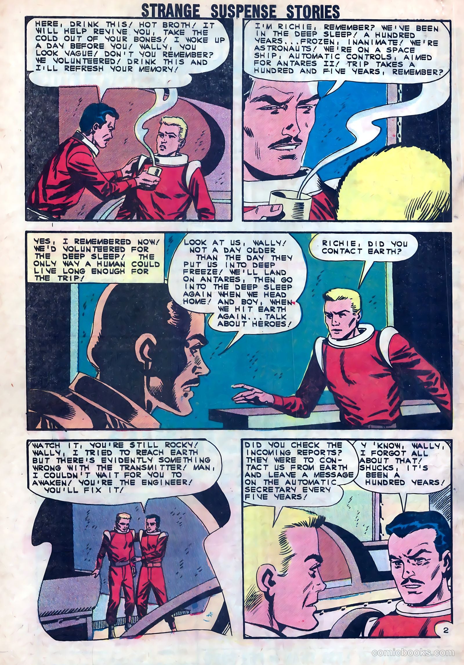 Strange Suspense Stories #64 — page 32 of 36