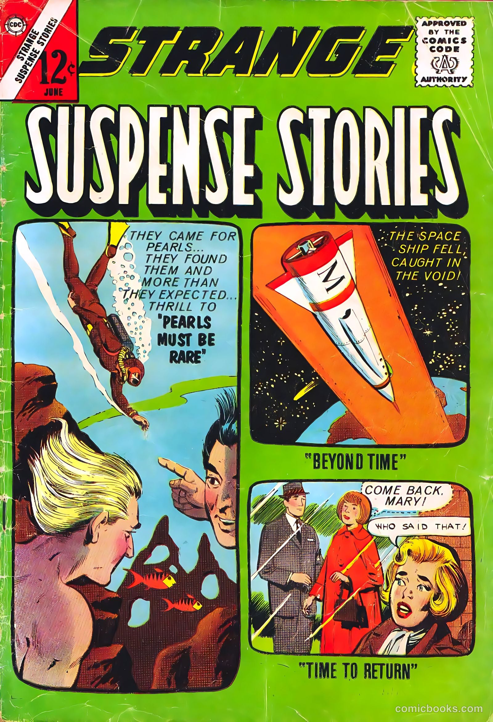 Strange Suspense Stories #65 — page 1 of 36