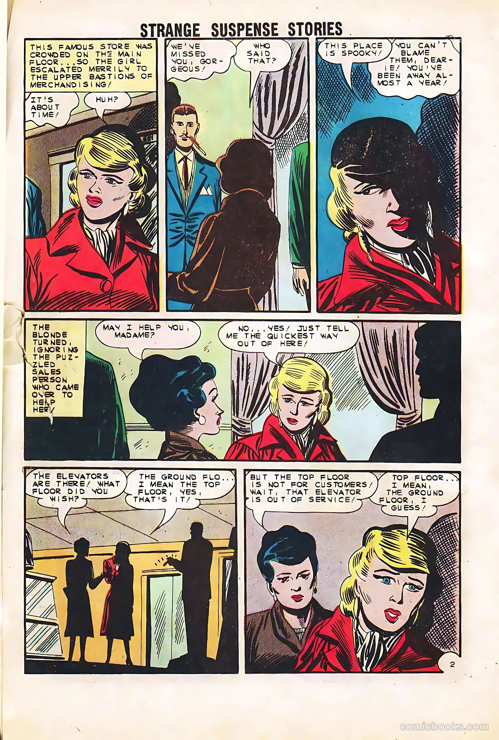 Strange Suspense Stories #65 — page 4 of 36