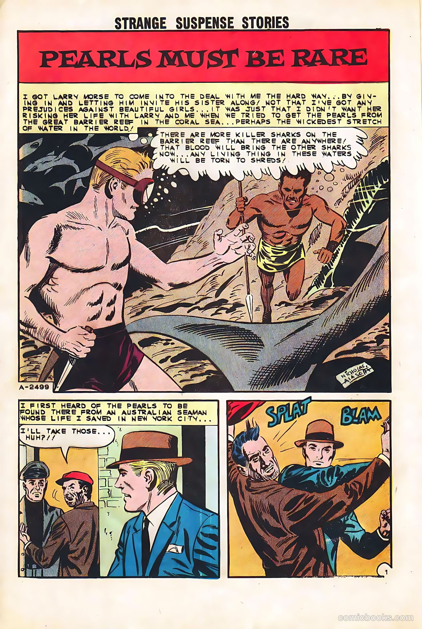 Strange Suspense Stories #65 — page 8 of 36