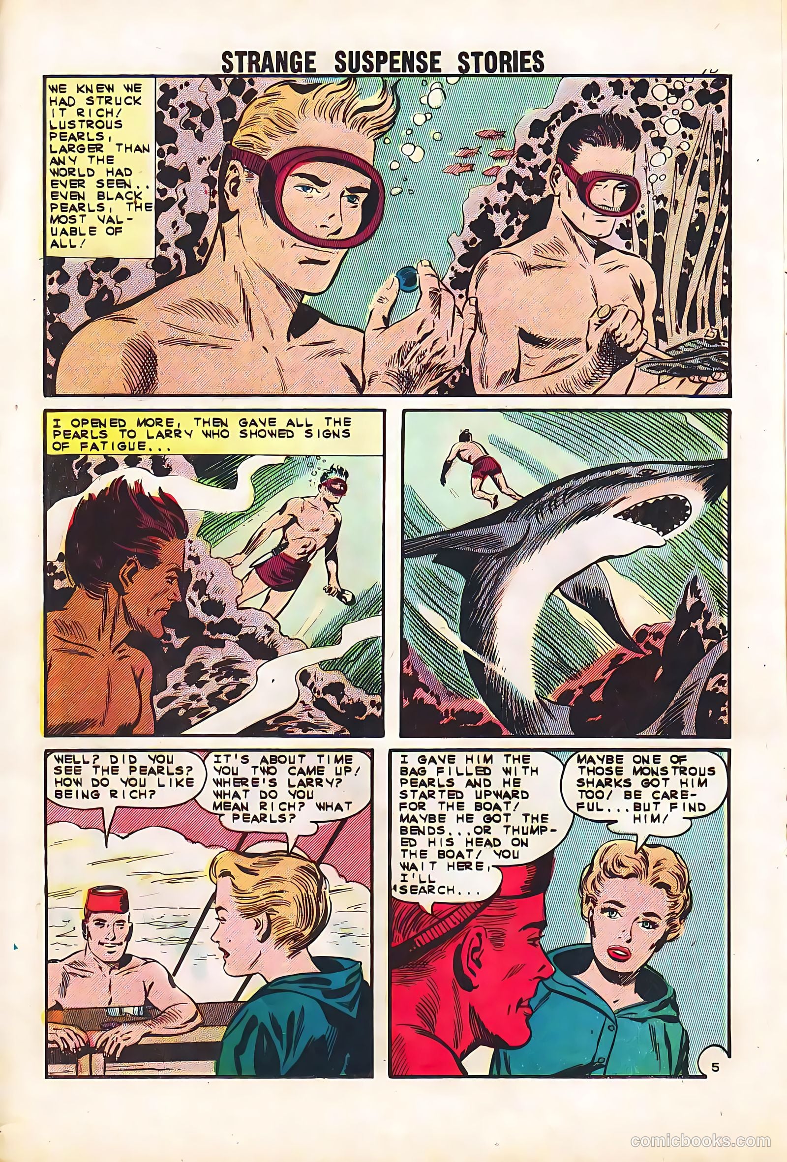 Strange Suspense Stories #65 — page 12 of 36