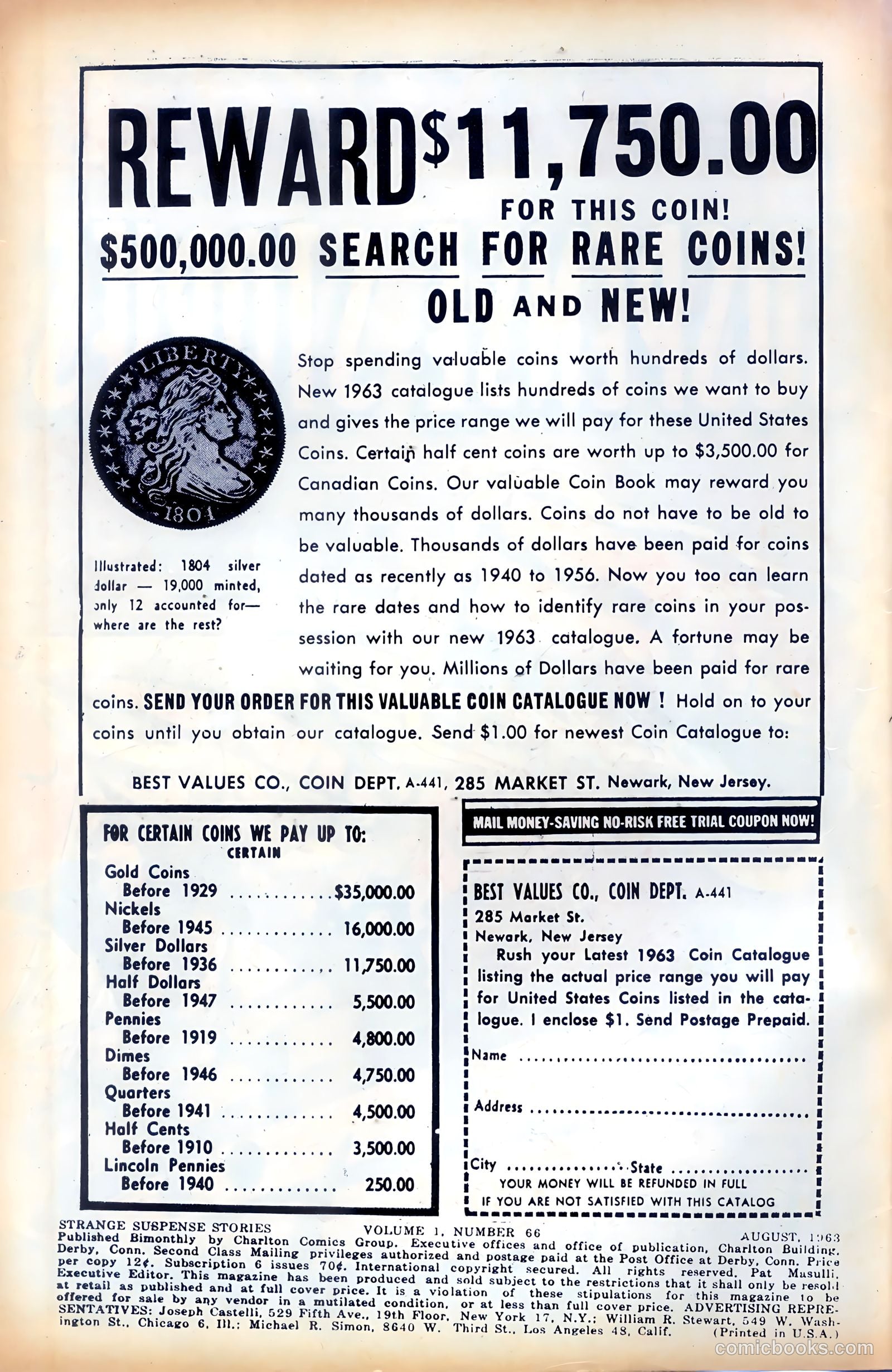 Strange Suspense Stories #66 — page 2 of 36