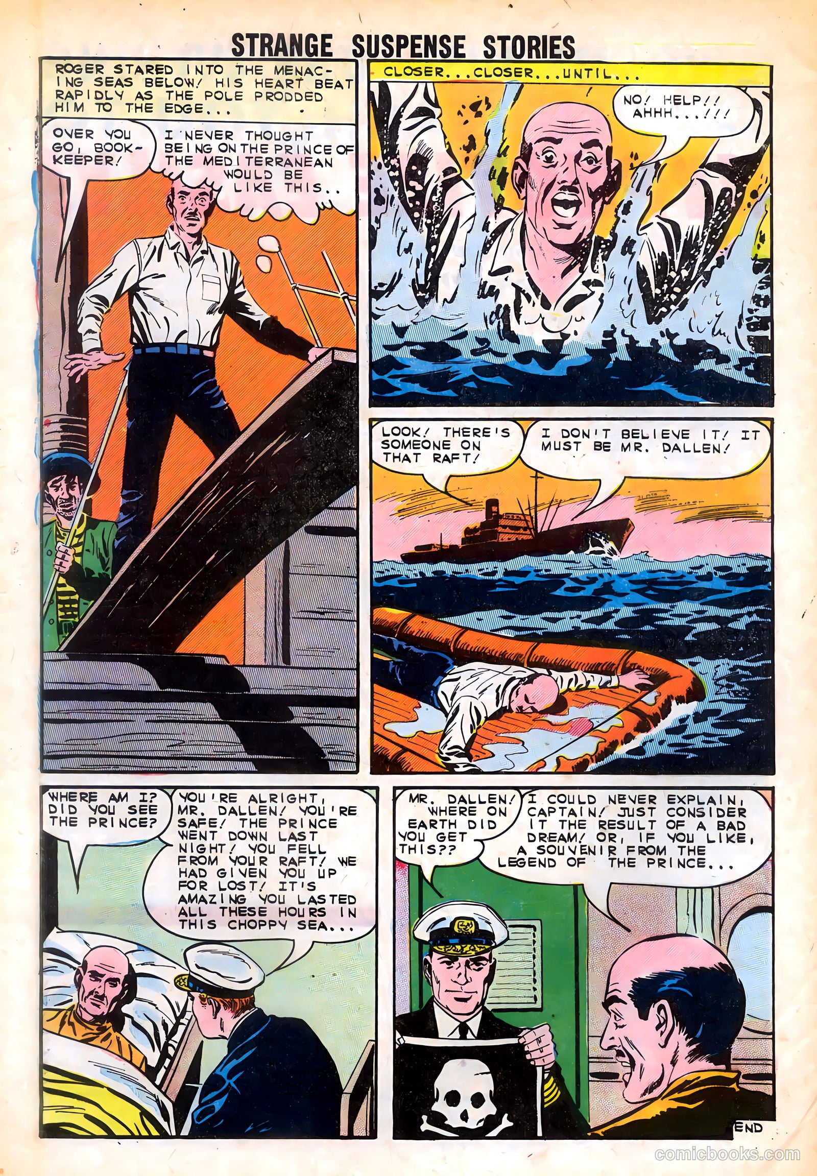 Strange Suspense Stories #66 — page 32 of 36