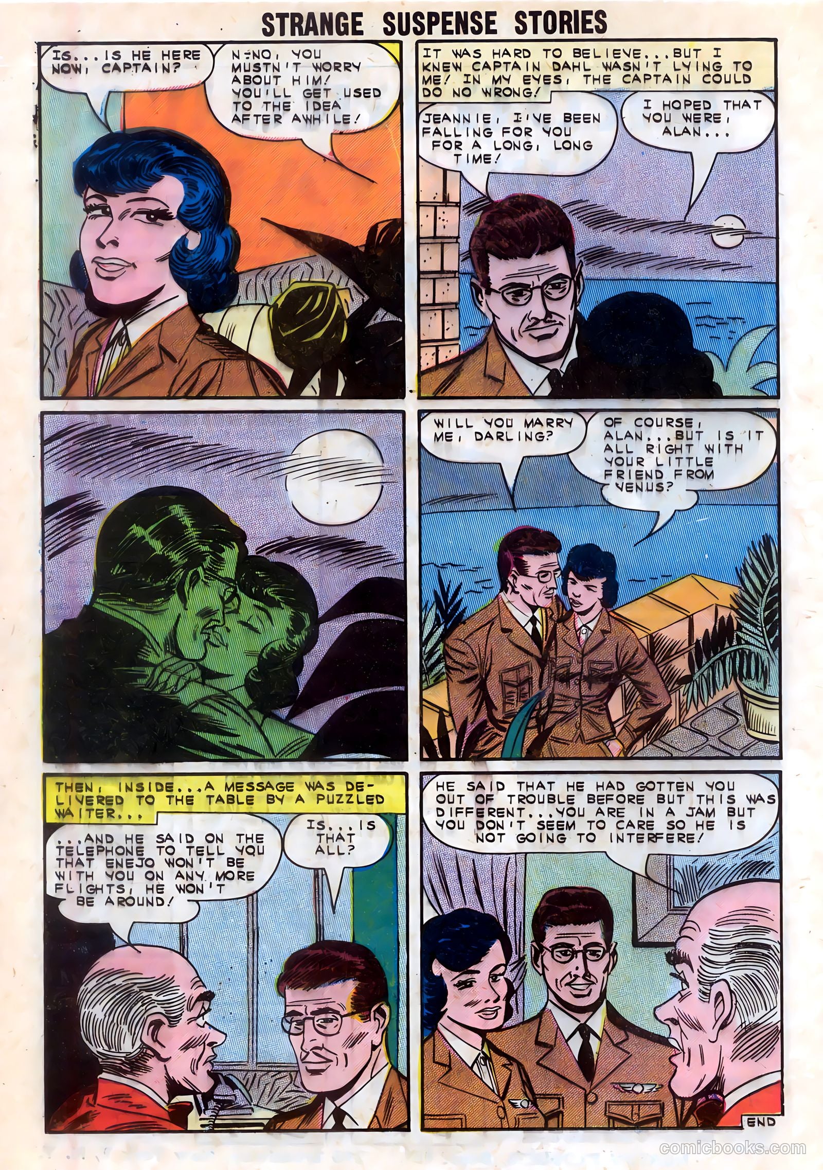 Strange Suspense Stories #67 — page 16 of 37