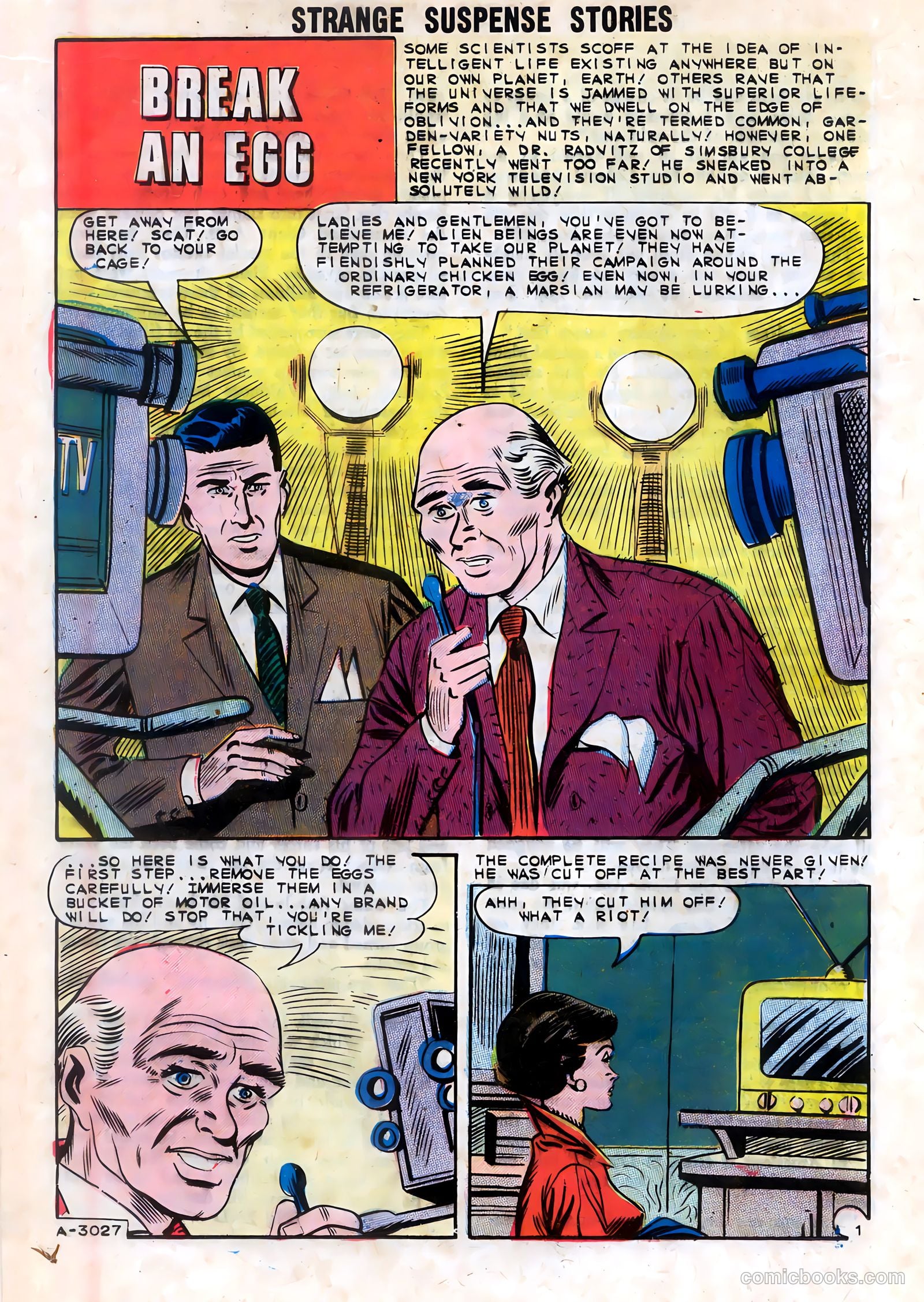 Strange Suspense Stories #67 — page 20 of 37