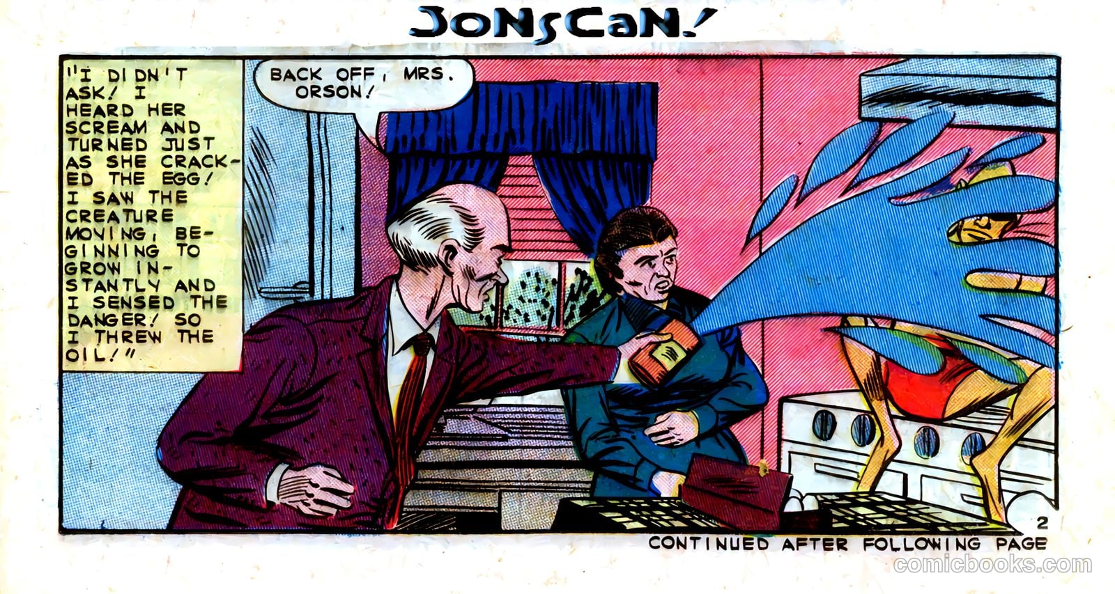 Strange Suspense Stories #67 — page 37 of 37