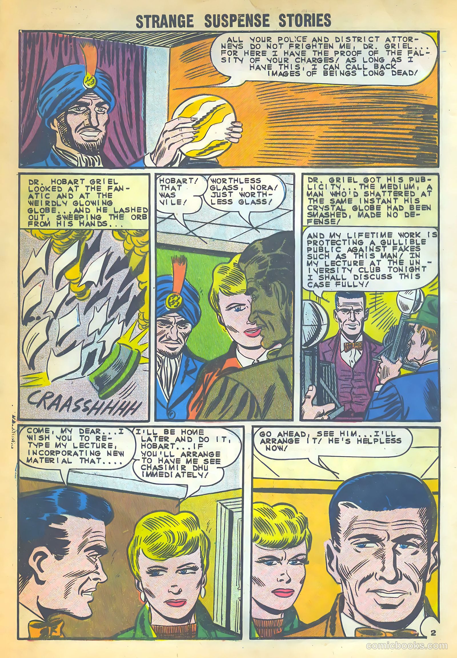 Strange Suspense Stories #68 — page 4 of 36