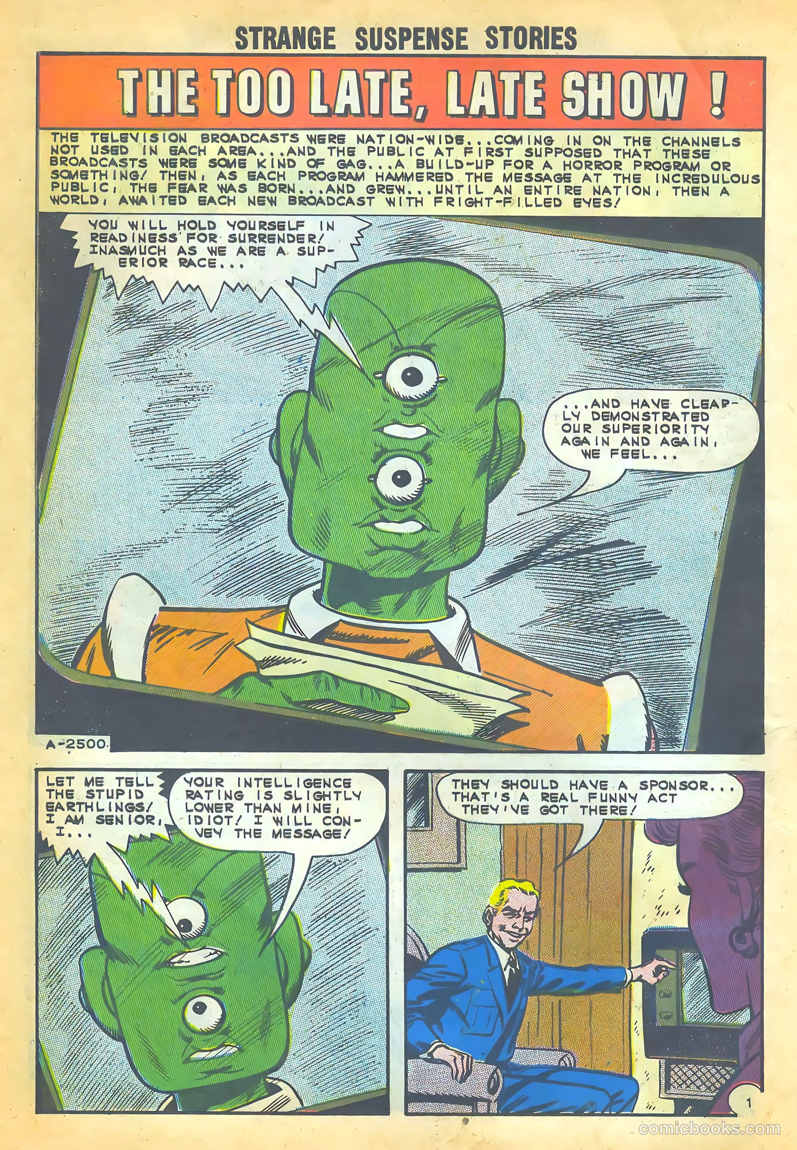 Strange Suspense Stories #68 — page 10 of 36
