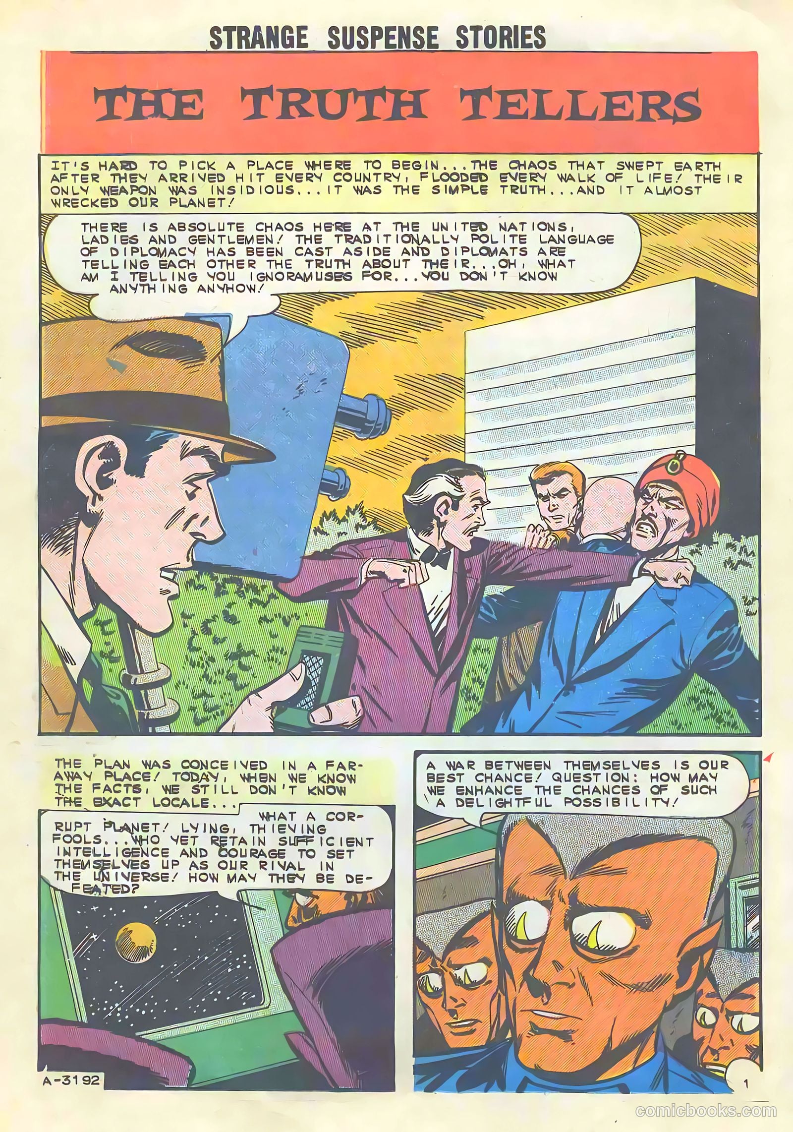 Strange Suspense Stories #69 — page 20 of 36