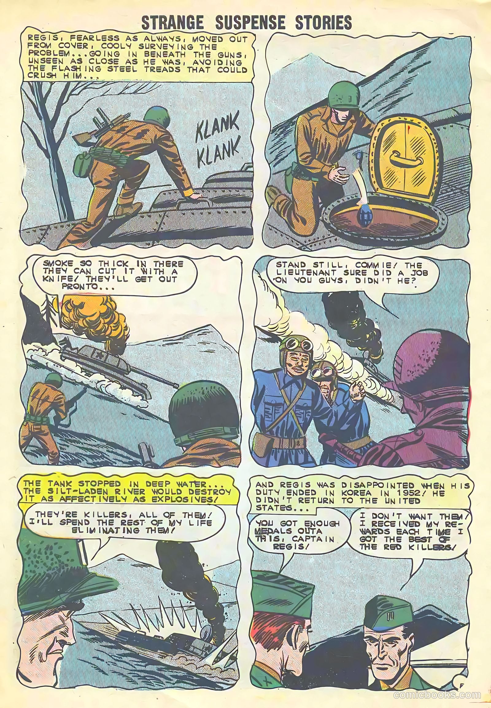 Strange Suspense Stories #69 — page 32 of 36
