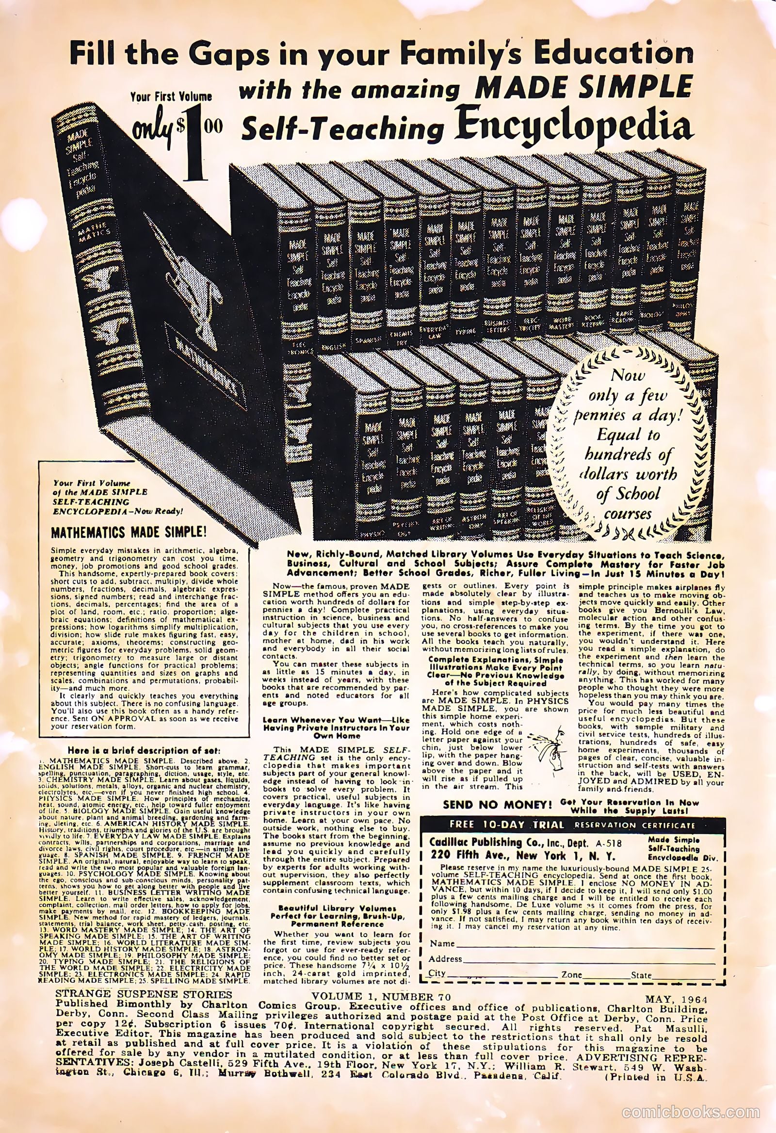 Strange Suspense Stories #70 — page 2 of 36