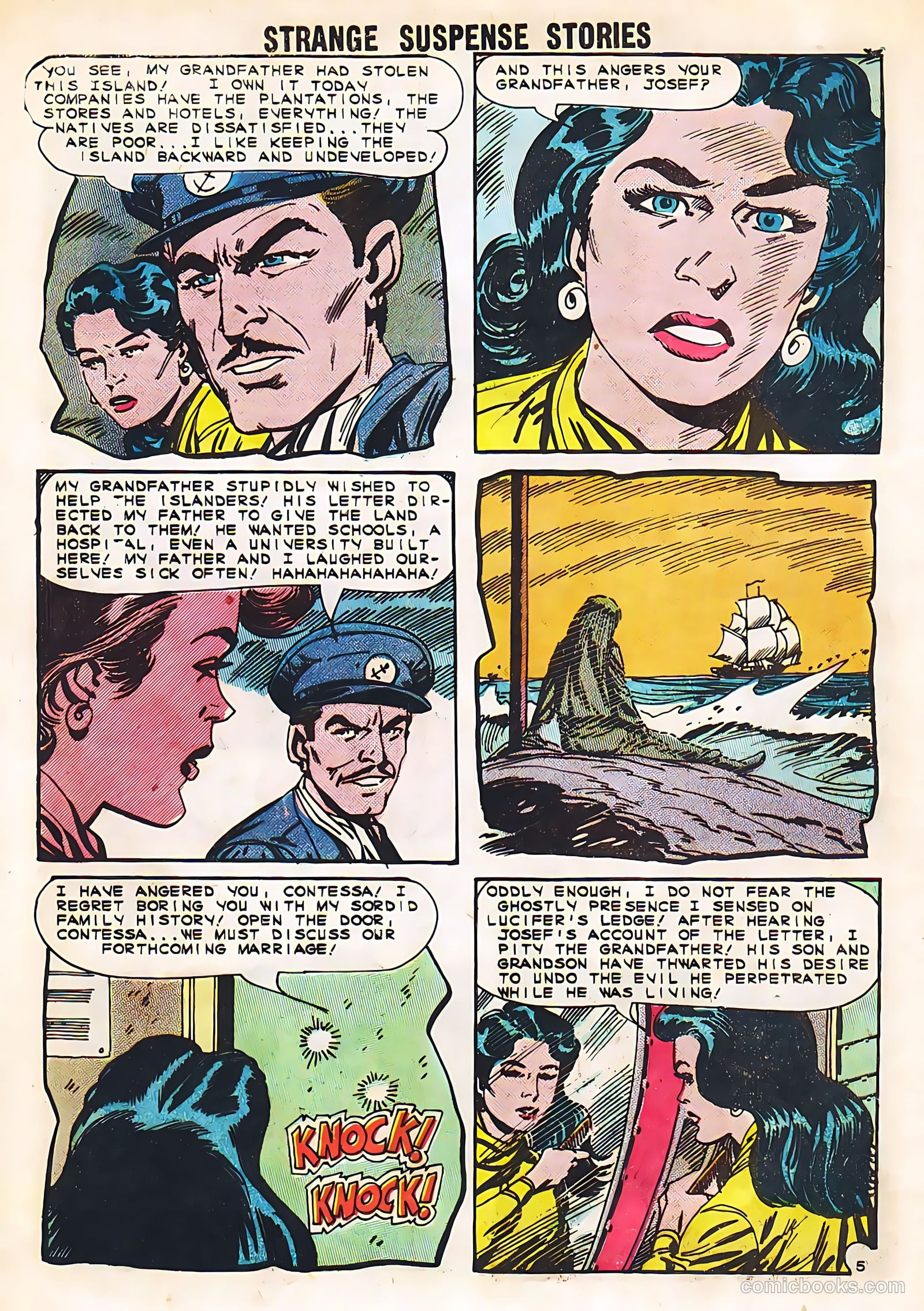 Strange Suspense Stories #70 — page 8 of 36