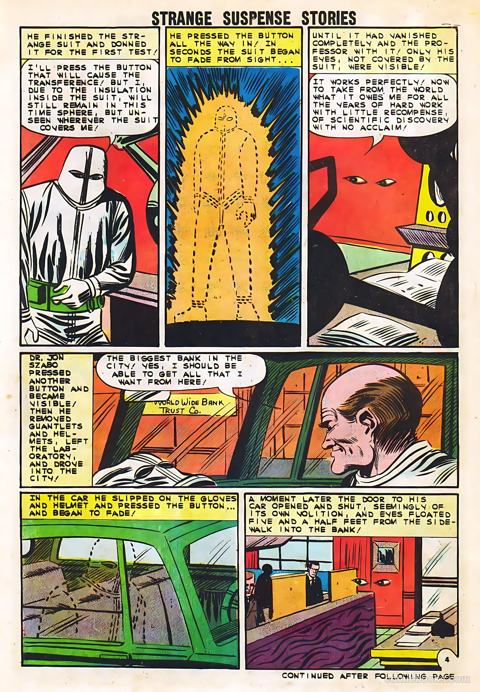 Strange Suspense Stories #70 — page 30 of 36