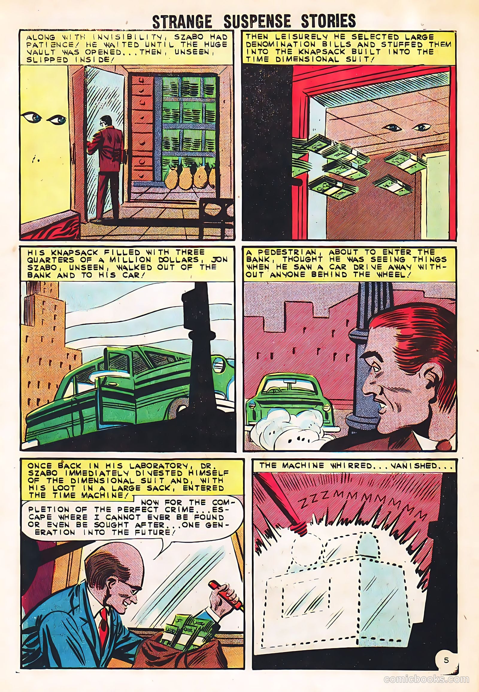 Strange Suspense Stories #70 — page 32 of 36