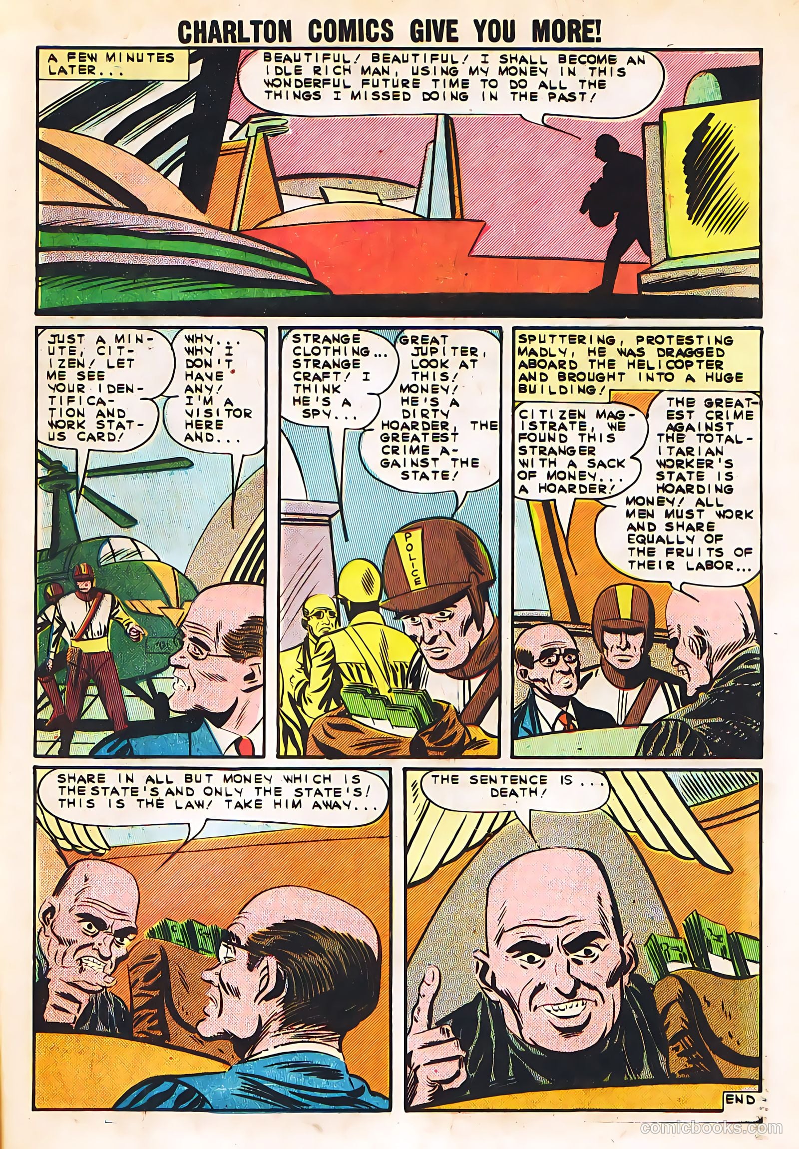 Strange Suspense Stories #70 — page 33 of 36
